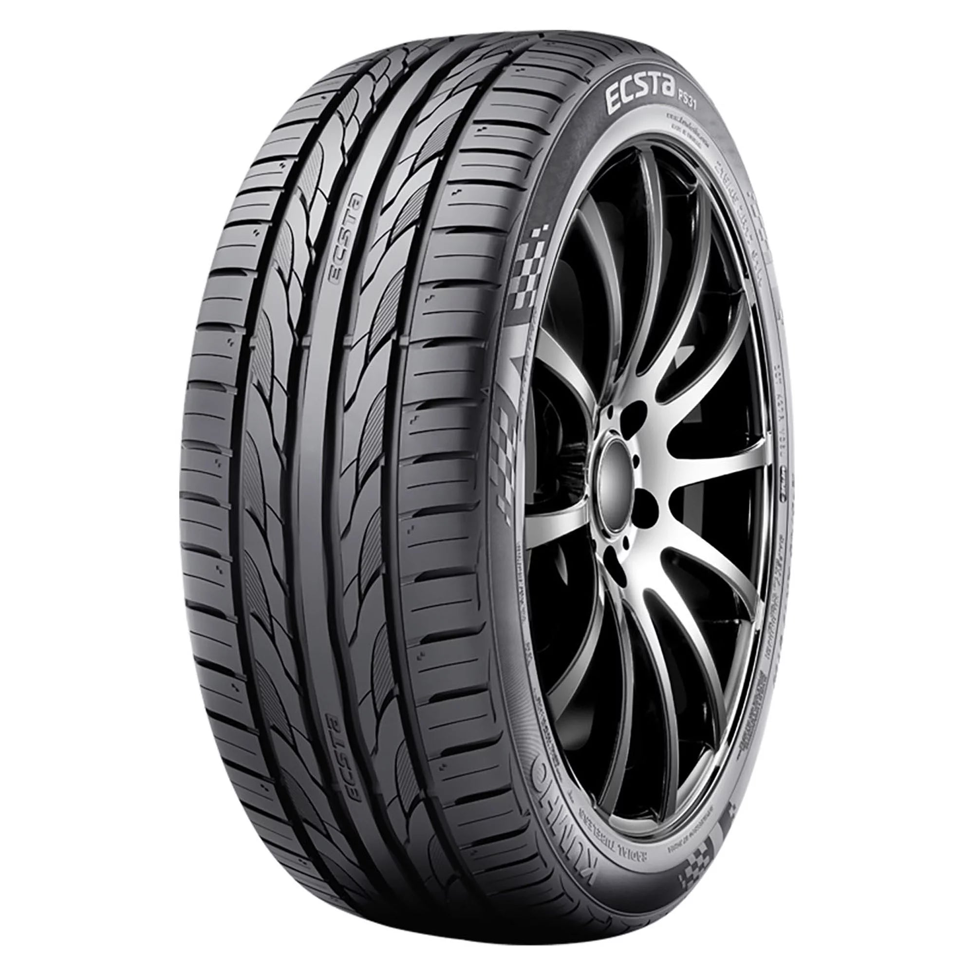 215/55ZR16 Kumho Ecsta PS31 Summer 97W XL Passenger Tire - Gun Hill Tire House (WTW - WHOLESALE TIRES & WHEELS)