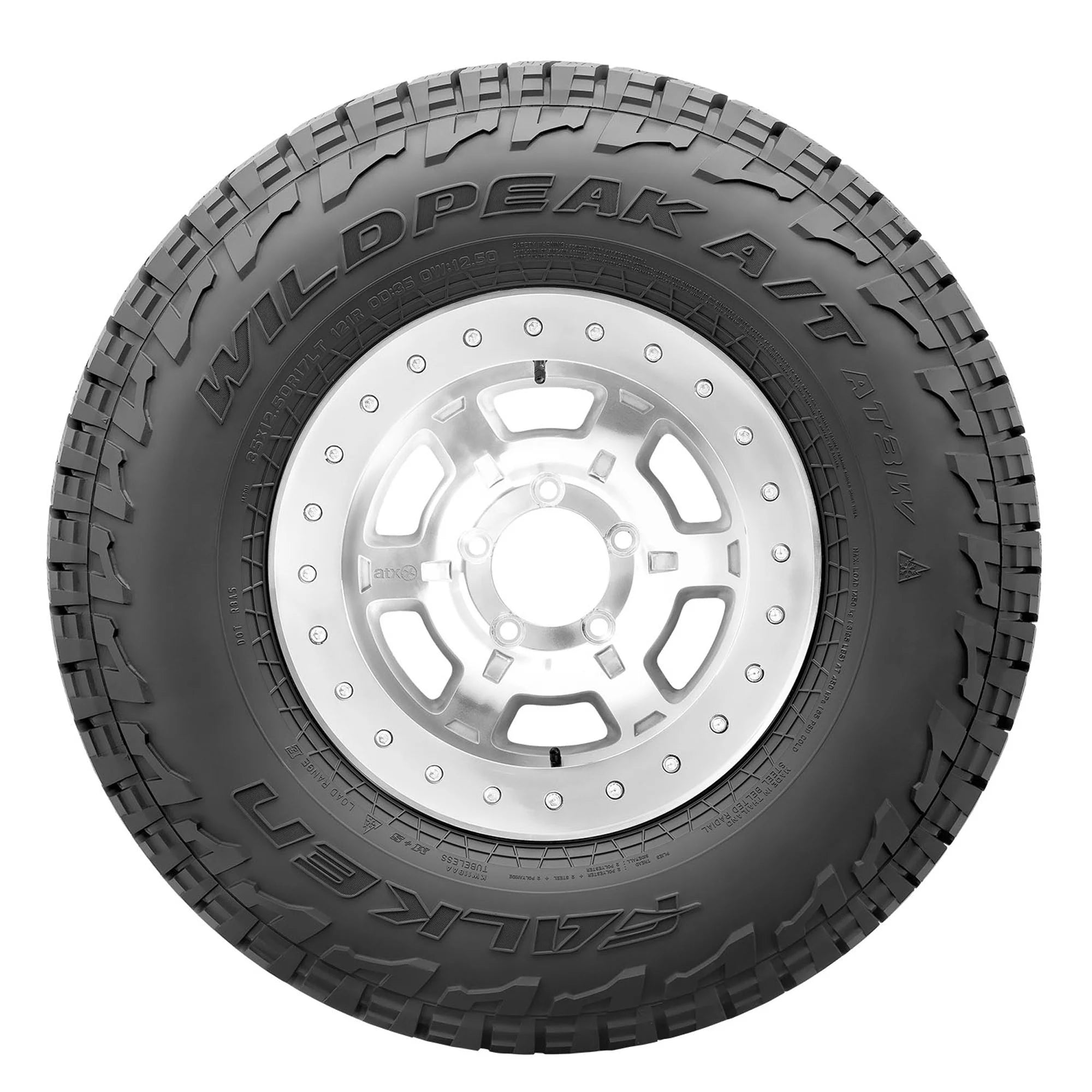 225/75R16C Falken Wildpeak A/T3W All Terrain 121/120R E Light Truck Tire - Gun Hill Tire House (WTW - WHOLESALE TIRES & WHEELS)