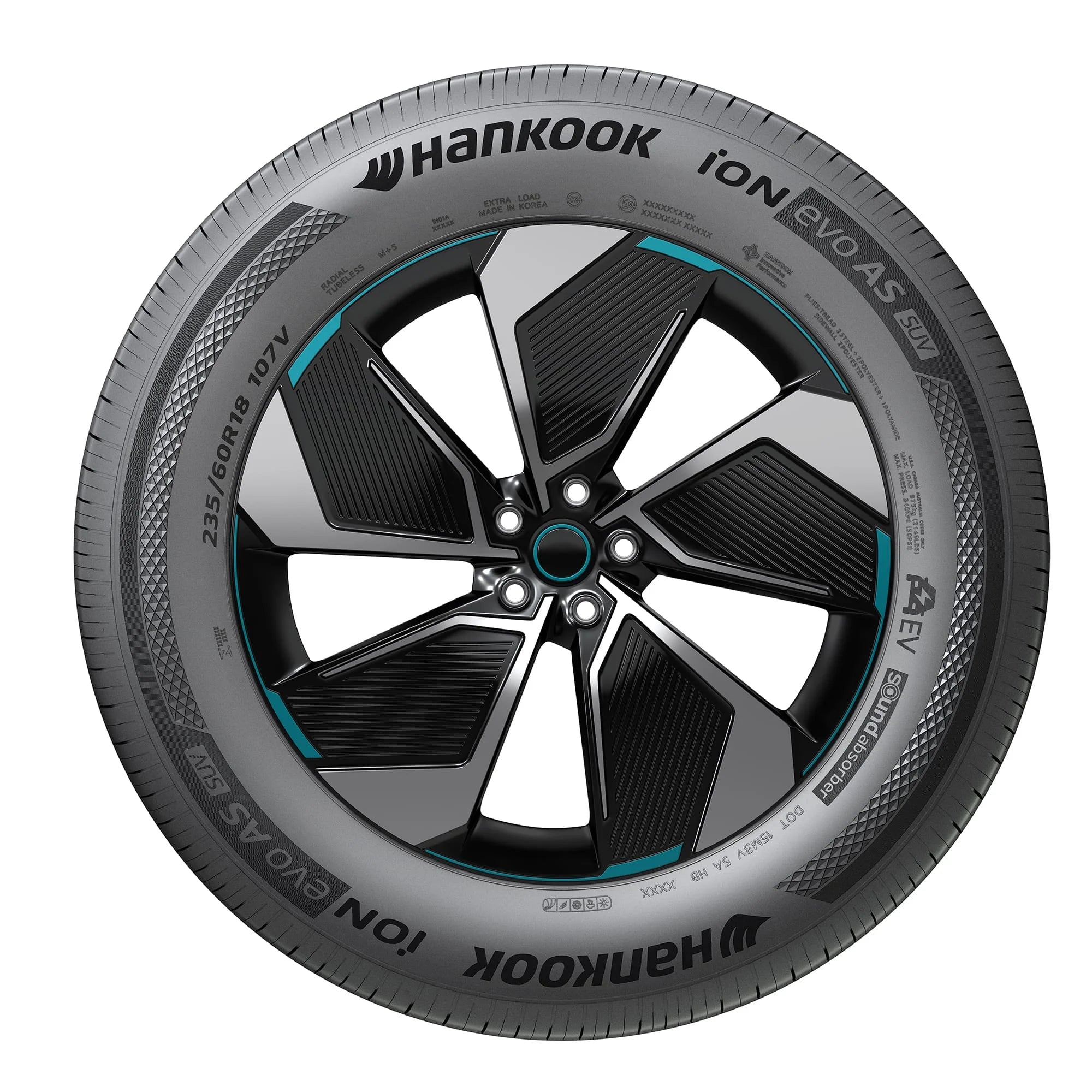215/50R17 Hankook Ion Evo as SUV IH01A All Season 95V XL Passenger Tire - Gun Hill Tire House (WTW - WHOLESALE TIRES & WHEELS)