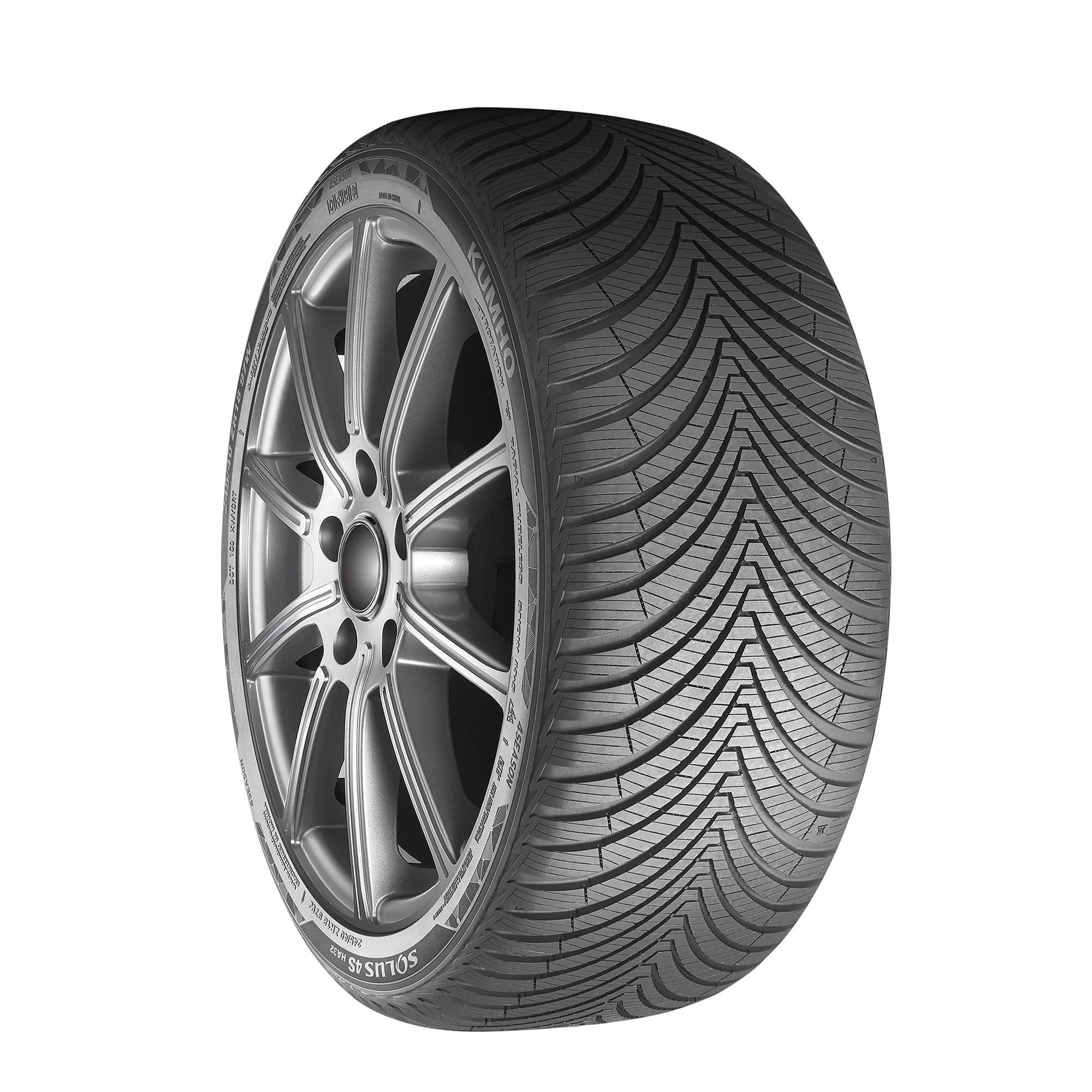 245/45R18 Kumho Solus HA32 All Weather 100W XL Passenger Tire - Gun Hill Tire House (WTW - WHOLESALE TIRES & WHEELS)