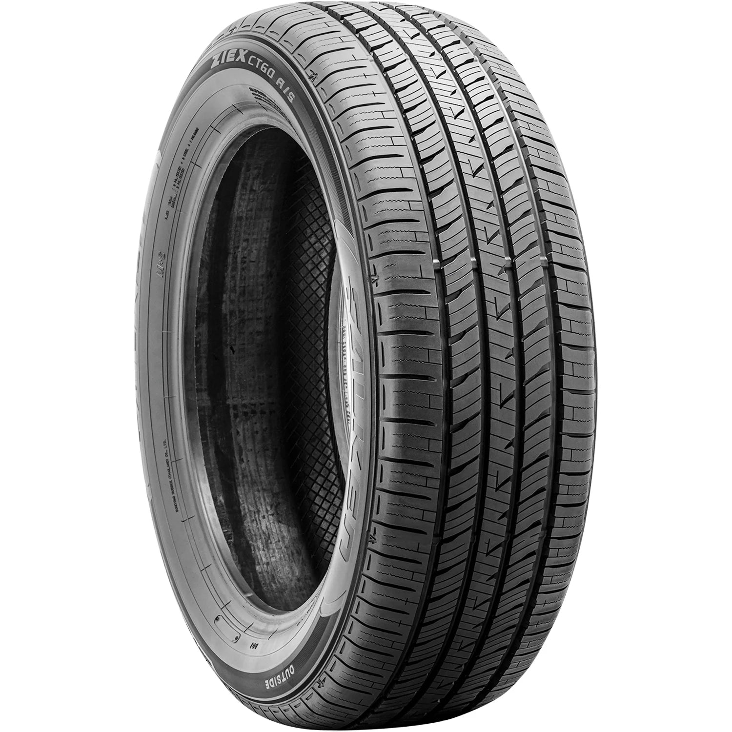 265/50R19XL Falken Ziex CT60 A/S 110V BW All - Season Tire - Gun Hill Tire House (WTW - WHOLESALE TIRES & WHEELS)