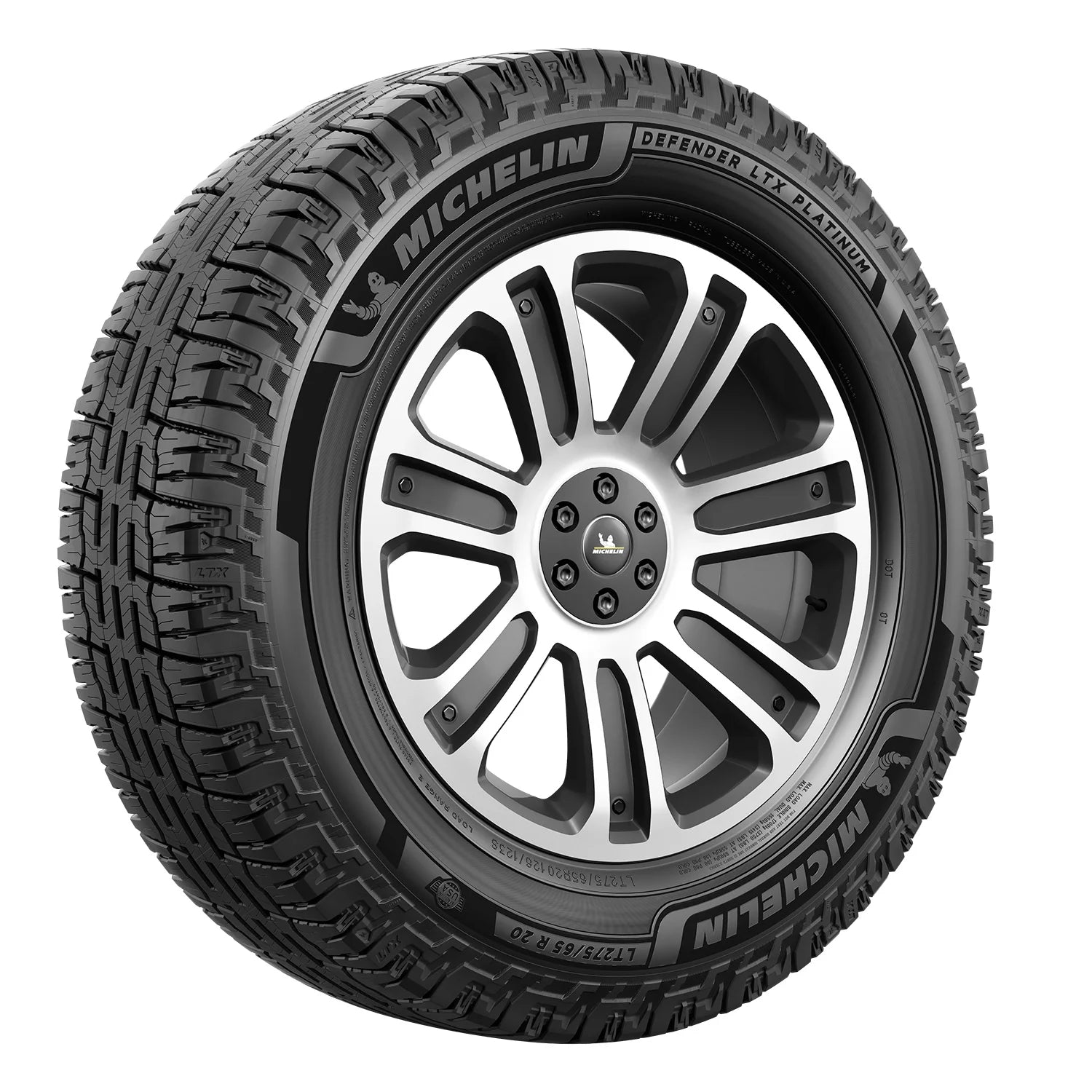 LT285/65R20/E Michelin Defender LTX Platinum All - Season 127/124S Tire - Gun Hill Tire House (WTW - WHOLESALE TIRES & WHEELS)