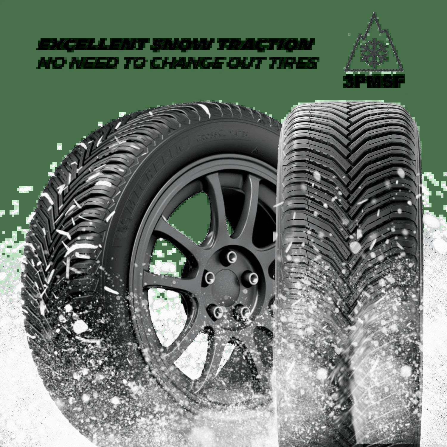 285/45R20 Michelin Cross Climate2 A/W CUV All Weather 112V XL Suv/Crossover Tire - Gun Hill Tire House (WTW - WHOLESALE TIRES & WHEELS)