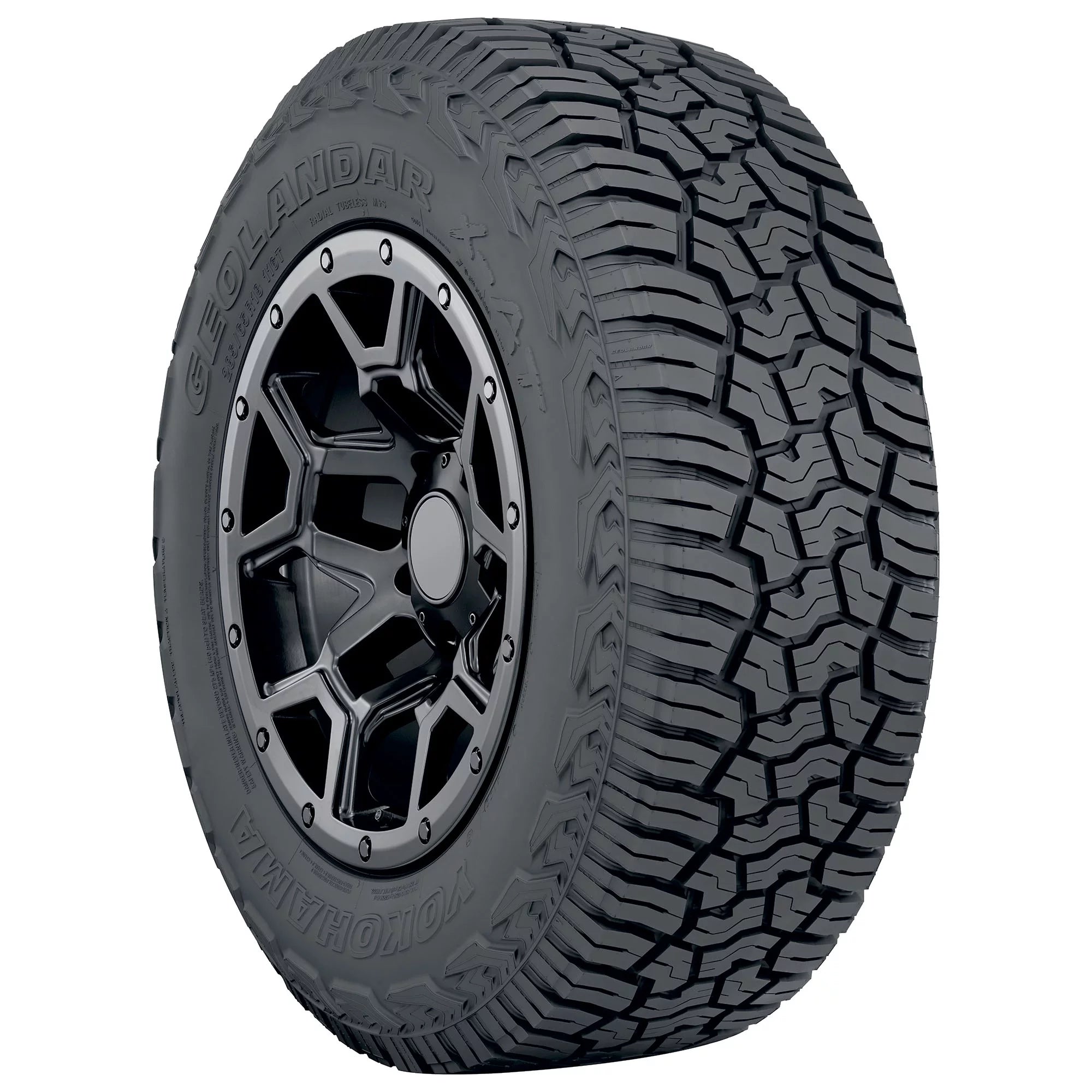 LT295/65R20 Yokohama Geolandar X - AT All Terrain 129/126Q E Light Truck Tire - Gun Hill Tire House (WTW - WHOLESALE TIRES & WHEELS)