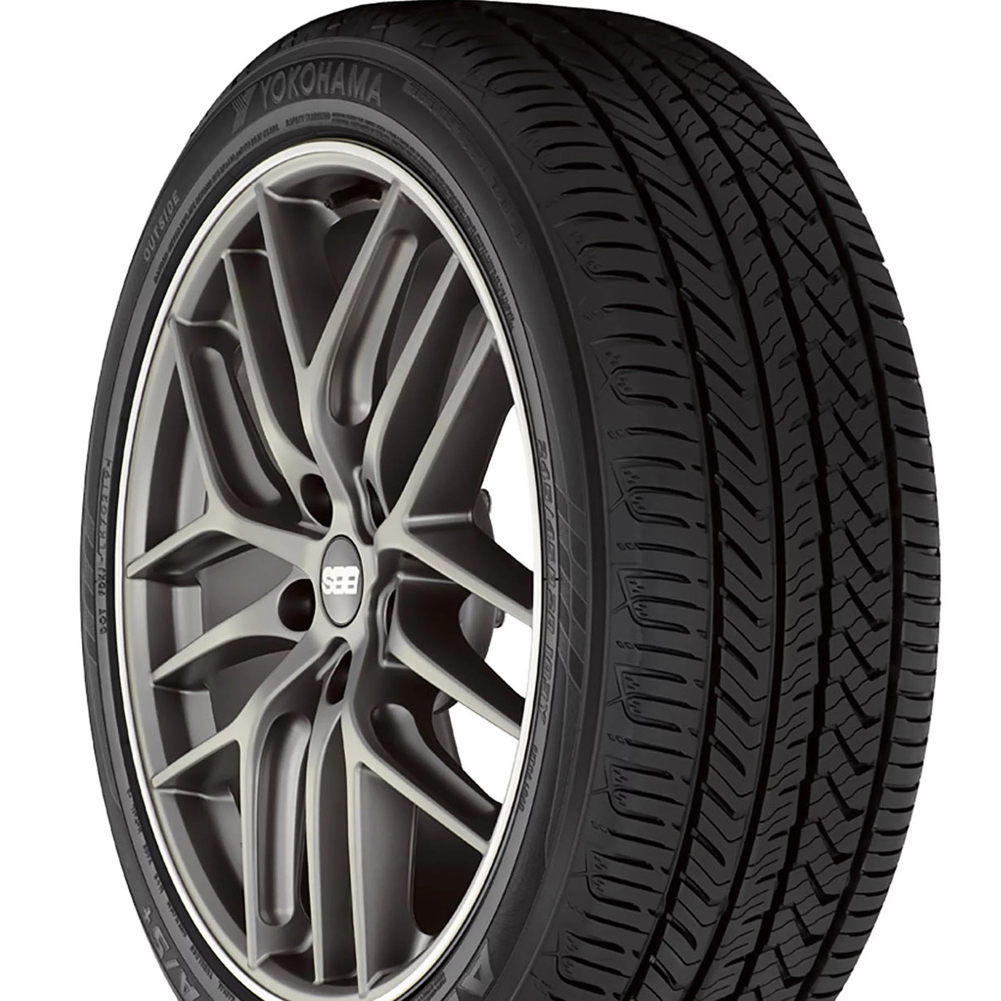 205/55R16 Yokohama Advan Sport A/S plus All Season 91W Passenger Tire - Gun Hill Tire House (WTW - WHOLESALE TIRES & WHEELS)