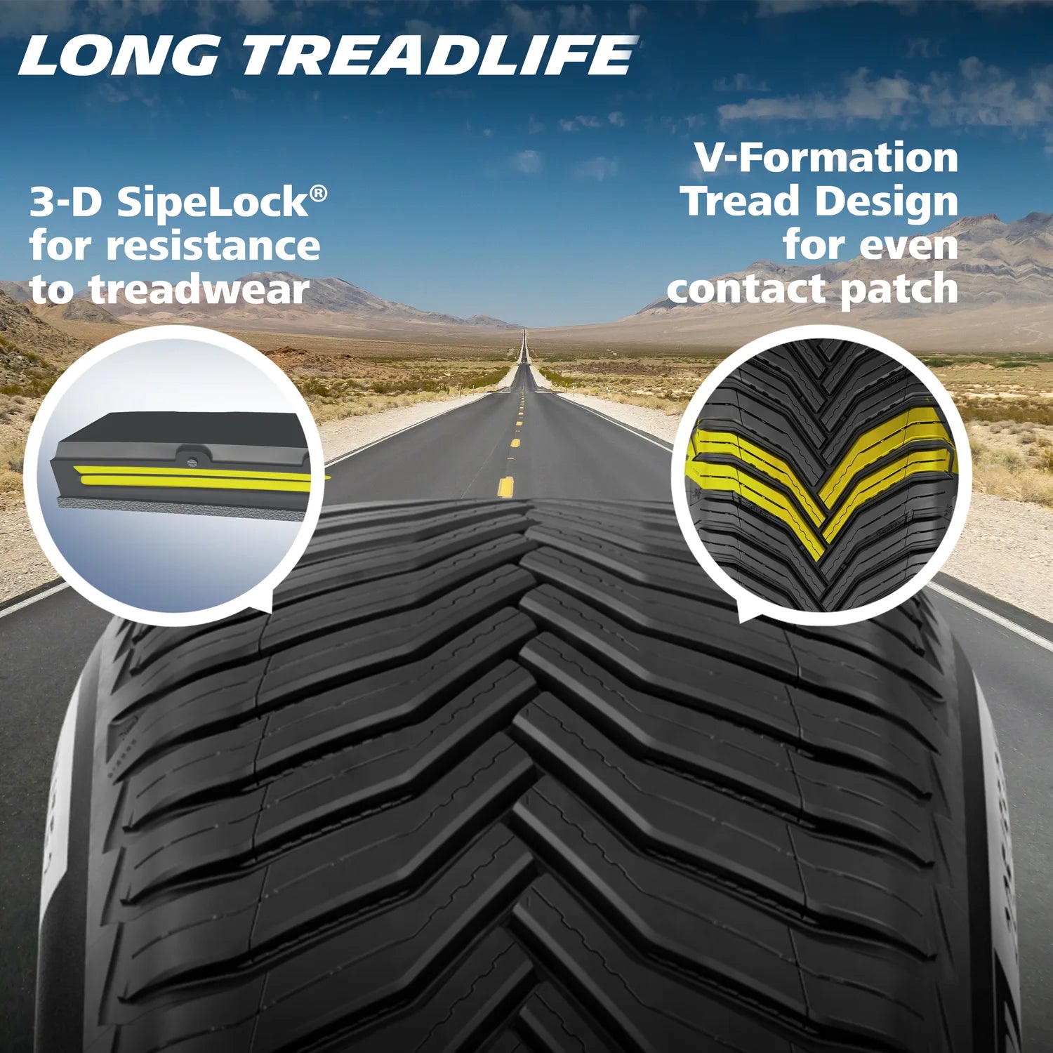 265/45R21/XL Michelin Crossclimate2 All - Season 108V Tire - Gun Hill Tire House (WTW - WHOLESALE TIRES & WHEELS)
