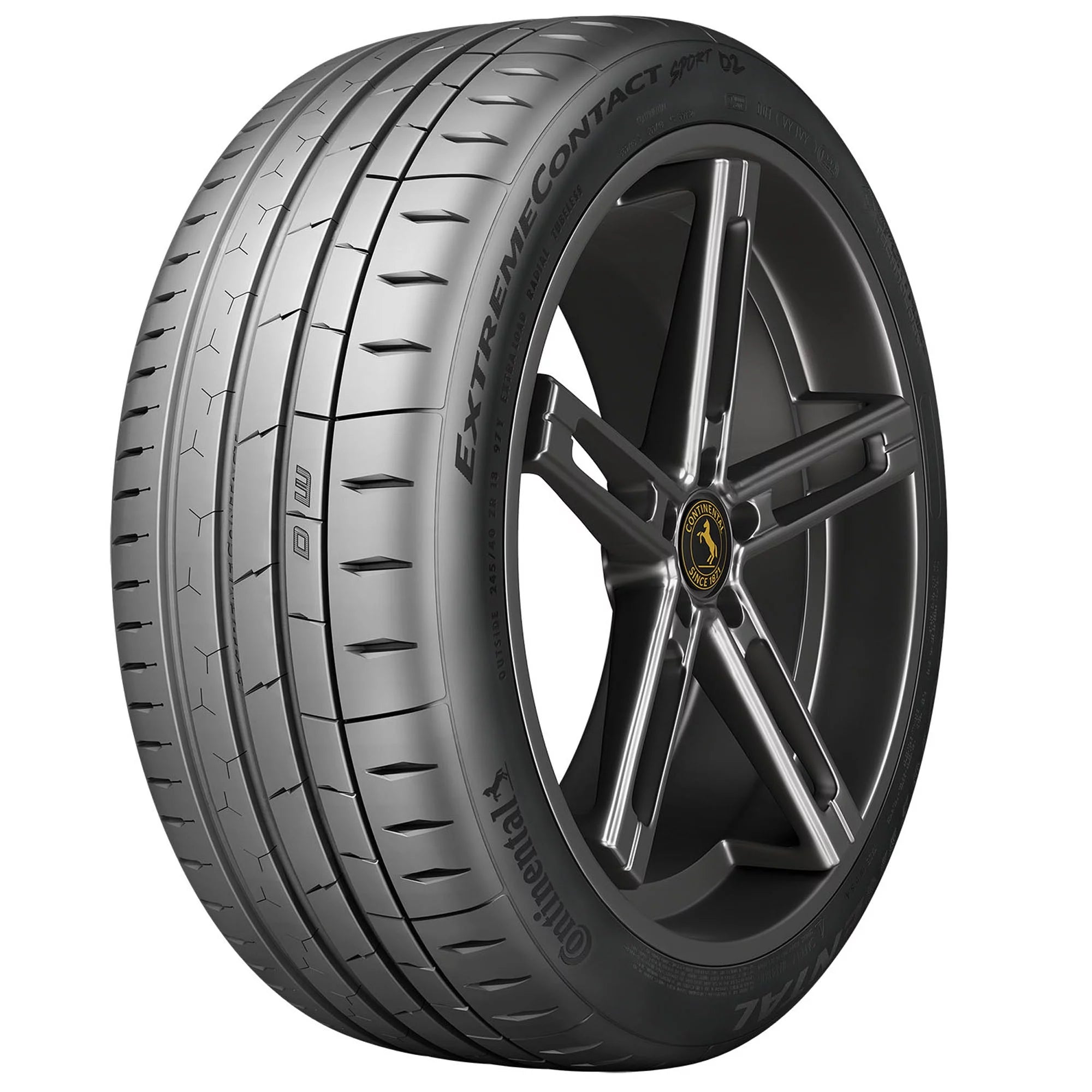 205/45R17XL Continental Extremecontact Sport 02 88W BW Ultra High - Performance Tire - Gun Hill Tire House (WTW - WHOLESALE TIRES & WHEELS)