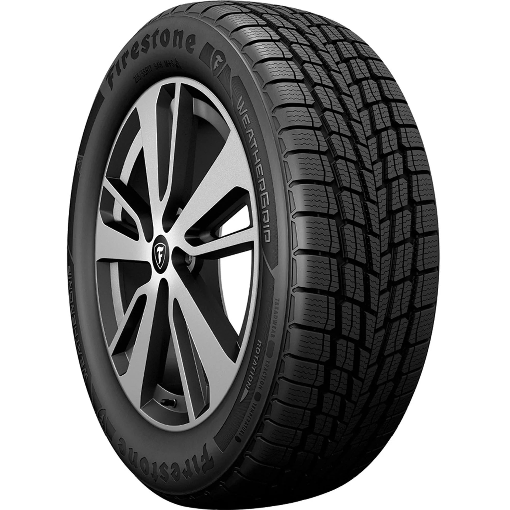 215/65R16 Firestone Weathergrip All Weather 98H Passenger Tire - Gun Hill Tire House (WTW - WHOLESALE TIRES & WHEELS)