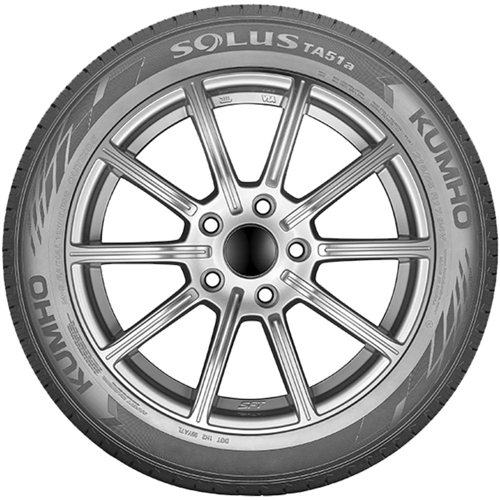 235/50R18 Kumho Solus Ta51A All Season 97V Passenger Tire - Gun Hill Tire House (WTW - WHOLESALE TIRES & WHEELS)