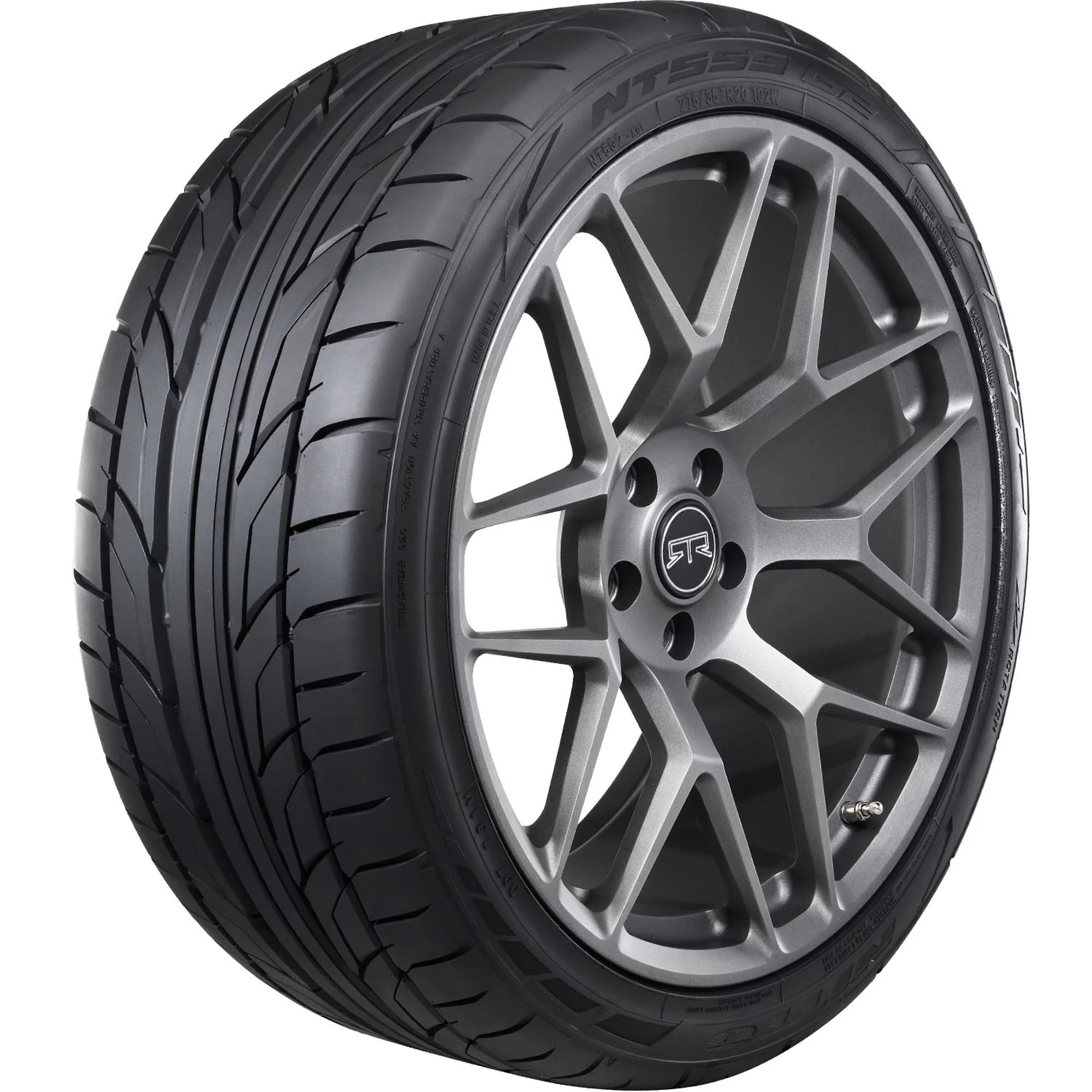 255/45ZR17 Nitto NT555 G2 UHP 102W XL Passenger Tire - Gun Hill Tire House (WTW - WHOLESALE TIRES & WHEELS)