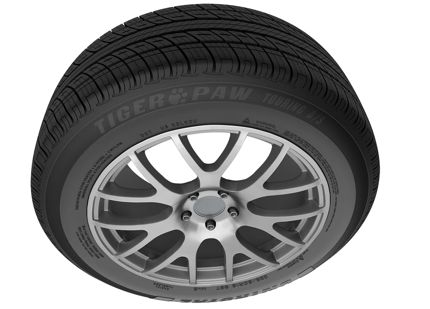 235/65R16 Uniroyal Tiger Paw Touring A/S DT All Season 103V Passenger Tire - Gun Hill Tire House (WTW - WHOLESALE TIRES & WHEELS)