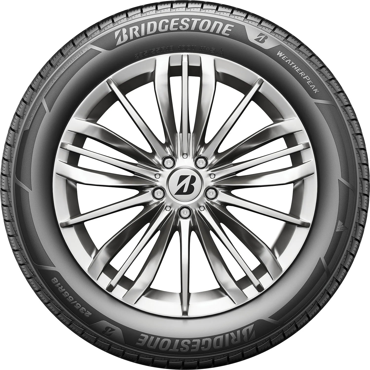 215/45R17 Bridgestone Weatherpeak All Weather 91V XL Passenger Tire - Gun Hill Tire House (WTW - WHOLESALE TIRES & WHEELS)