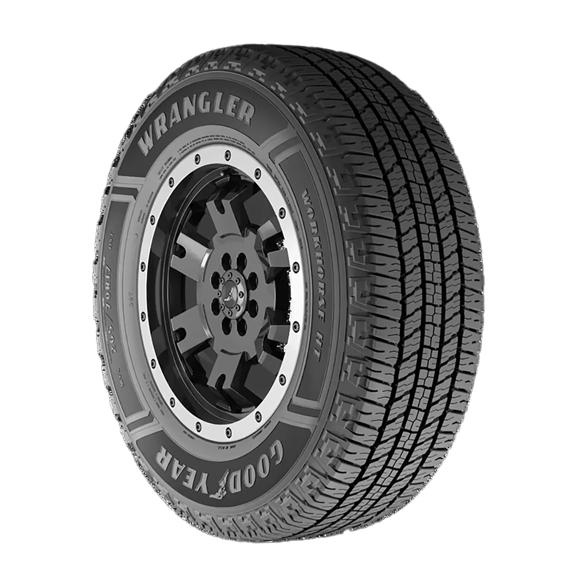 245/75R16 Wrangler Workhorse HT All Season 111T Light Truck Tire - Gun Hill Tire House (WTW - WHOLESALE TIRES & WHEELS)