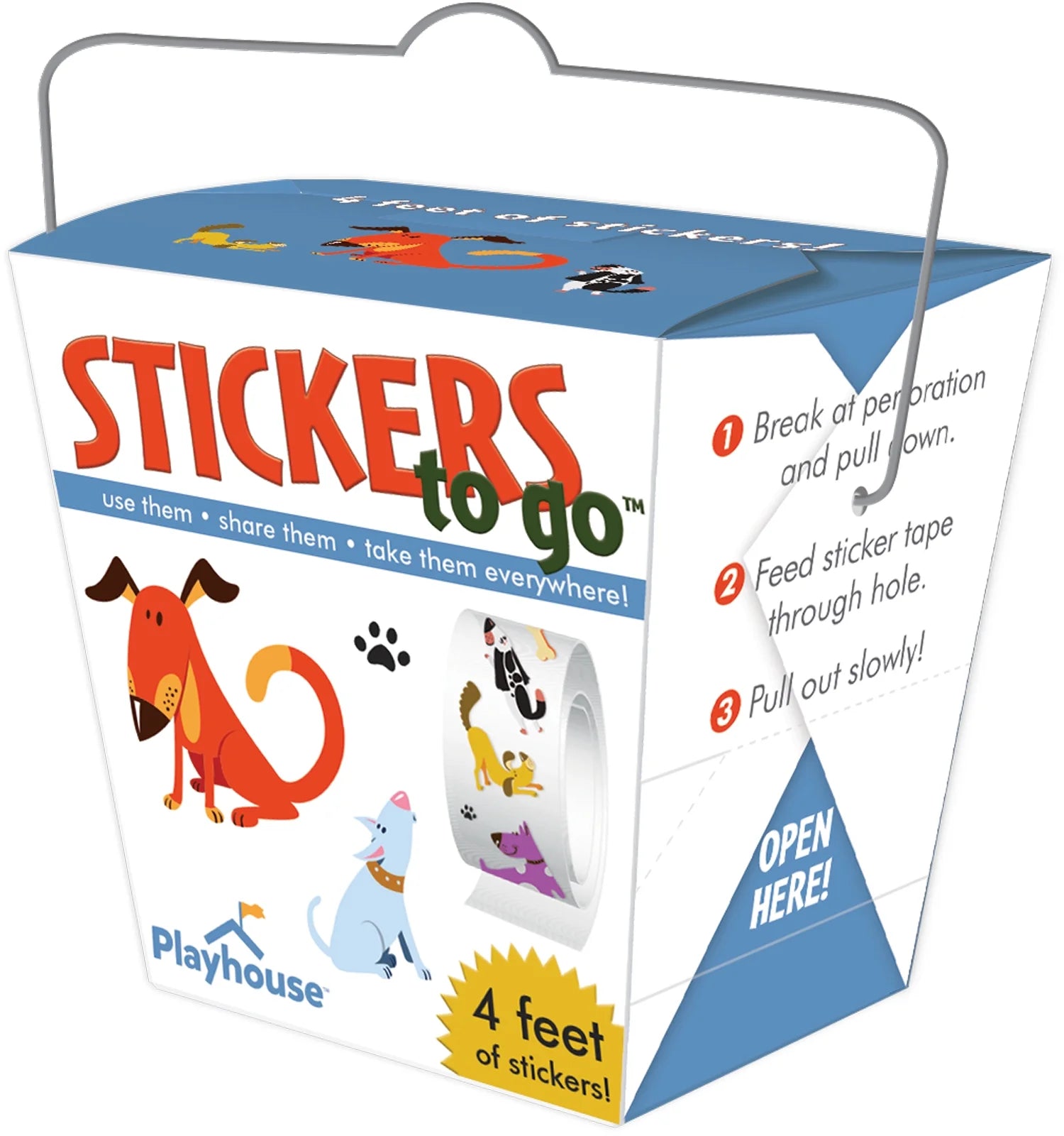 Dog Buddies Mini Stickers to Go 4Ft Sticker Roll - Gun Hill Tire House (WTW - WHOLESALE TIRES & WHEELS)