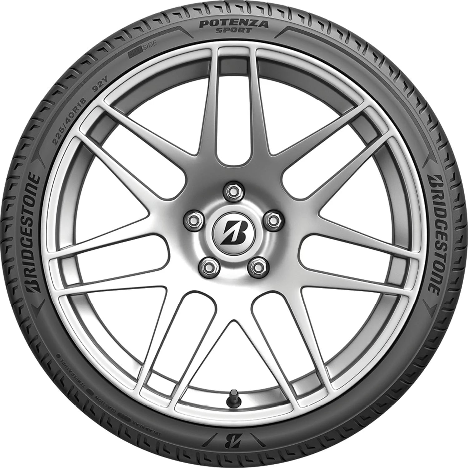 245/35R18 Bridgestone Potenza Sport UHP 92Y XL Passenger Tire - Gun Hill Tire House (WTW - WHOLESALE TIRES & WHEELS)