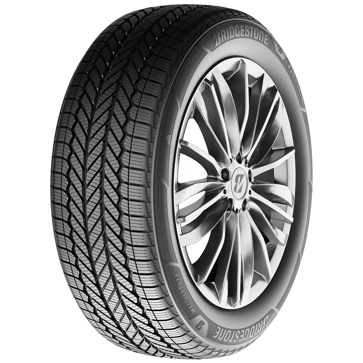 225/60R16 Bridgestone Weatherpeak All Weather 98V Passenger Tire - Gun Hill Tire House (WTW - WHOLESALE TIRES & WHEELS)