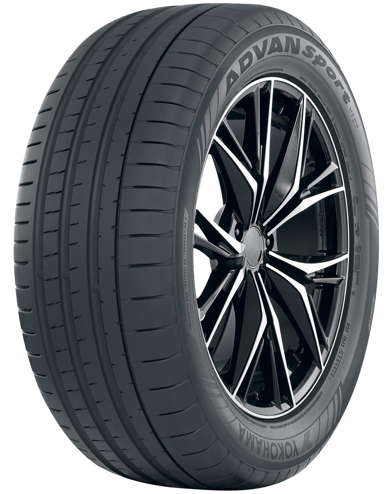 265/45ZR20 Yokohama Advan Sport V107 108(Y) - Gun Hill Tire House (WTW - WHOLESALE TIRES & WHEELS)
