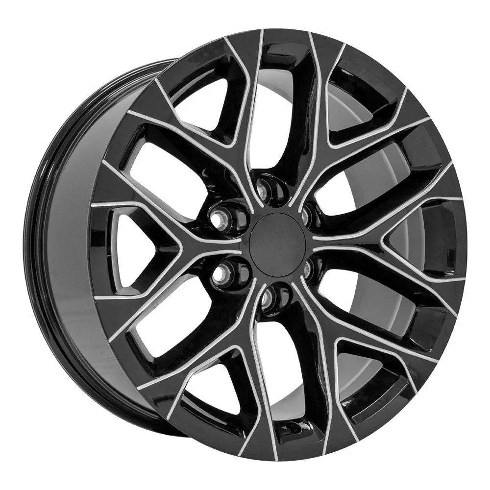 FP STYLE 203 20x9 6x139.7 BLACK MILLED - Gun Hill Tire House (WTW - WHOLESALE TIRES & WHEELS)