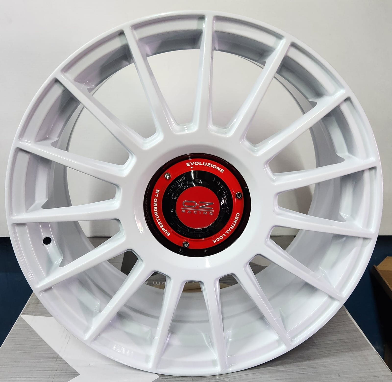 OE - 0257 18x8.0 5x100 5x112 5x114.3 WHITE - Gun Hill Tire House (WTW - WHOLESALE TIRES & WHEELS)
