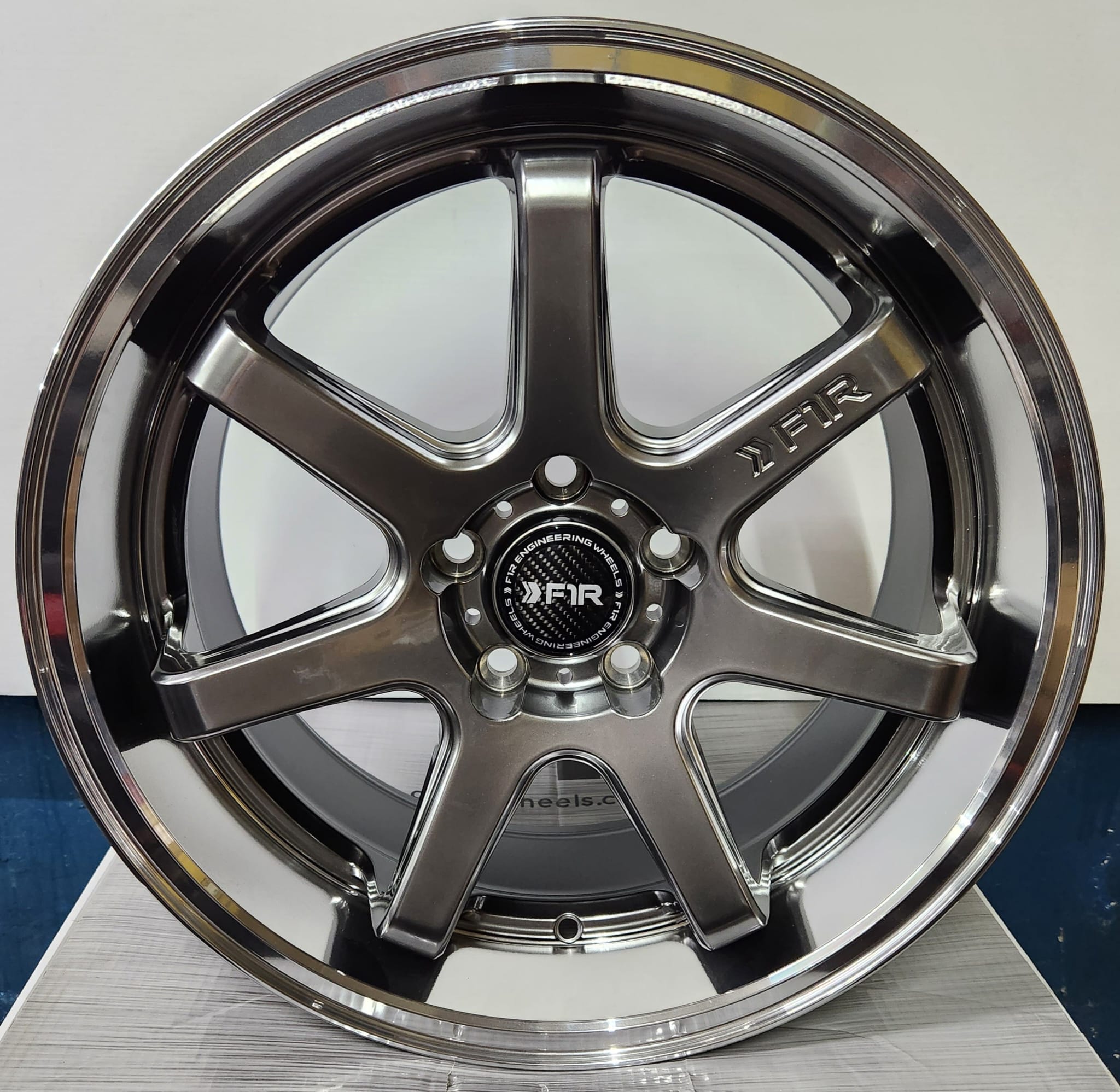 FR1 FC7 18X8.5 5X112 HYPER BLACK - Gun Hill Tire House (WTW - WHOLESALE TIRES & WHEELS)