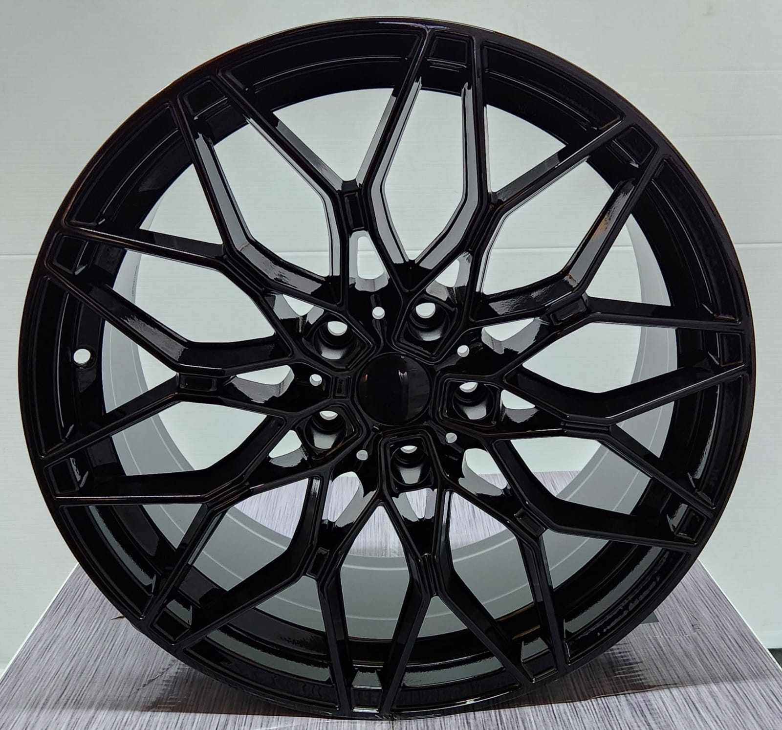 ZS292 20X8.5 5X120 GLOSS BLACK - Gun Hill Tire House (WTW - WHOLESALE TIRES & WHEELS)