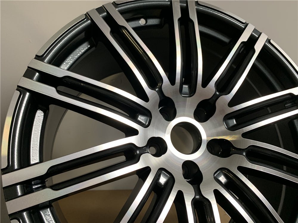 W858 862 Gunmetal Machined Face 21x10 ET60 5x130 CB71.56 - Gun Hill Tire House (WTW - WHOLESALE TIRES & WHEELS)