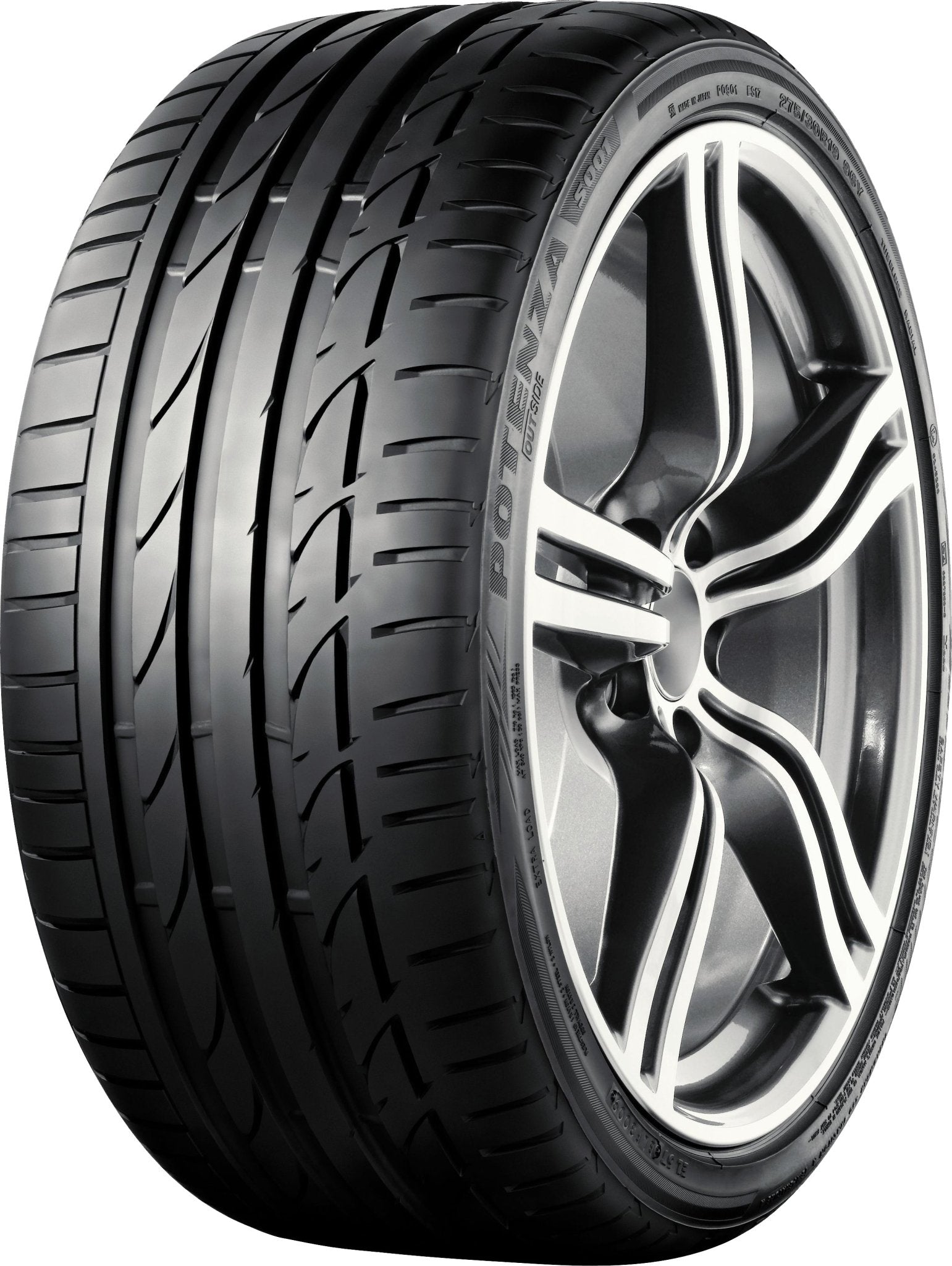 225/40R19 Bridgestone Potenza S001 89Y - Gun Hill Tire House (WTW - WHOLESALE TIRES & WHEELS)