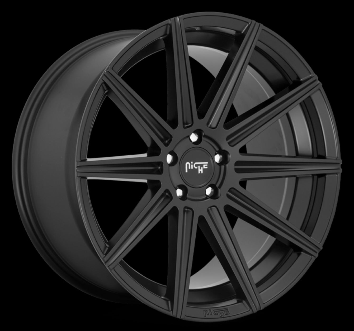 NICHE M242 20X10.5 5X114.3 MATTE BLACK - Gun Hill Tire House (WTW - WHOLESALE TIRES & WHEELS)