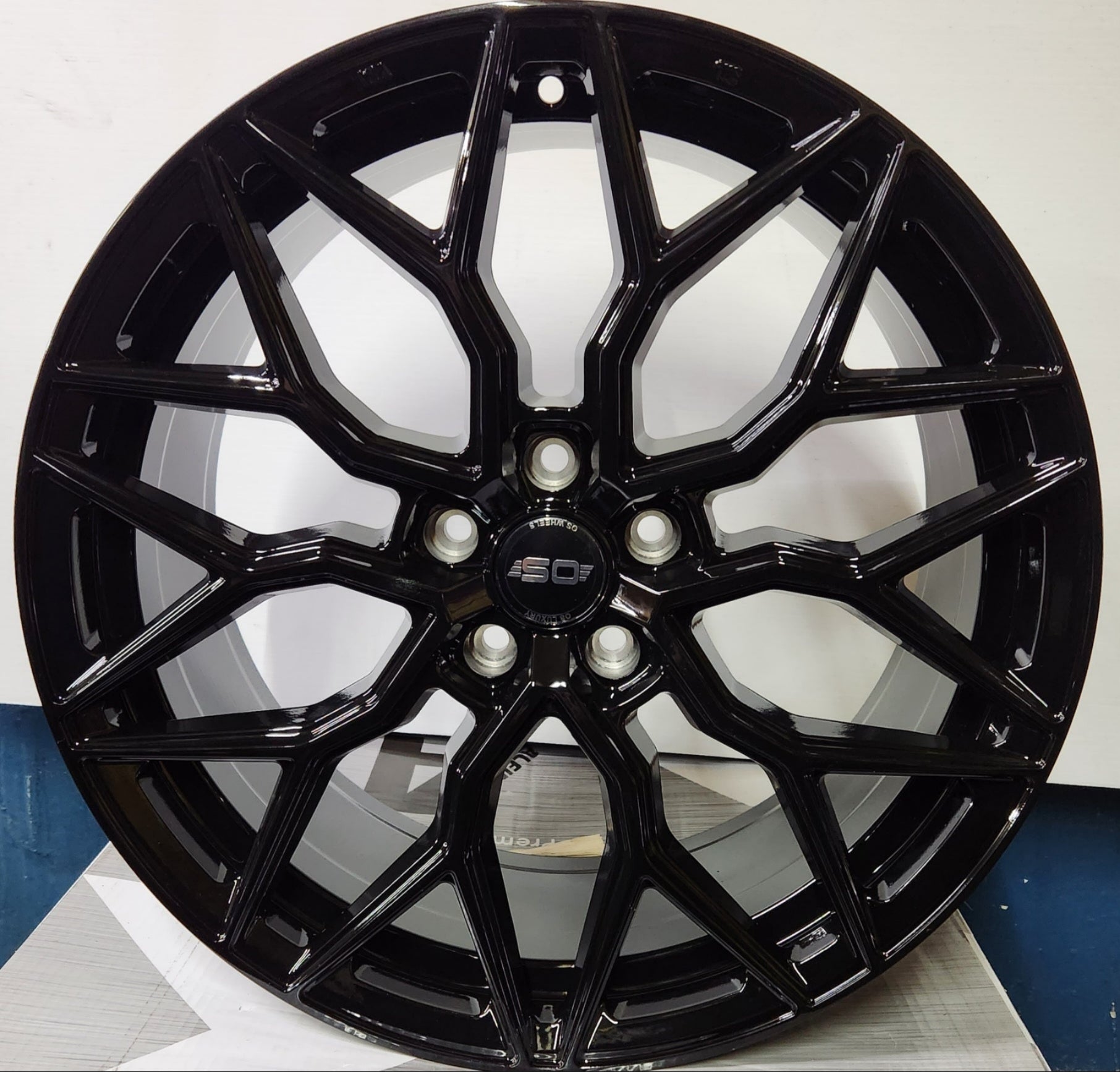 OE - 0319 19X8.5 5X114.3 PIANO BLACK - Gun Hill Tire House (WTW - WHOLESALE TIRES & WHEELS)