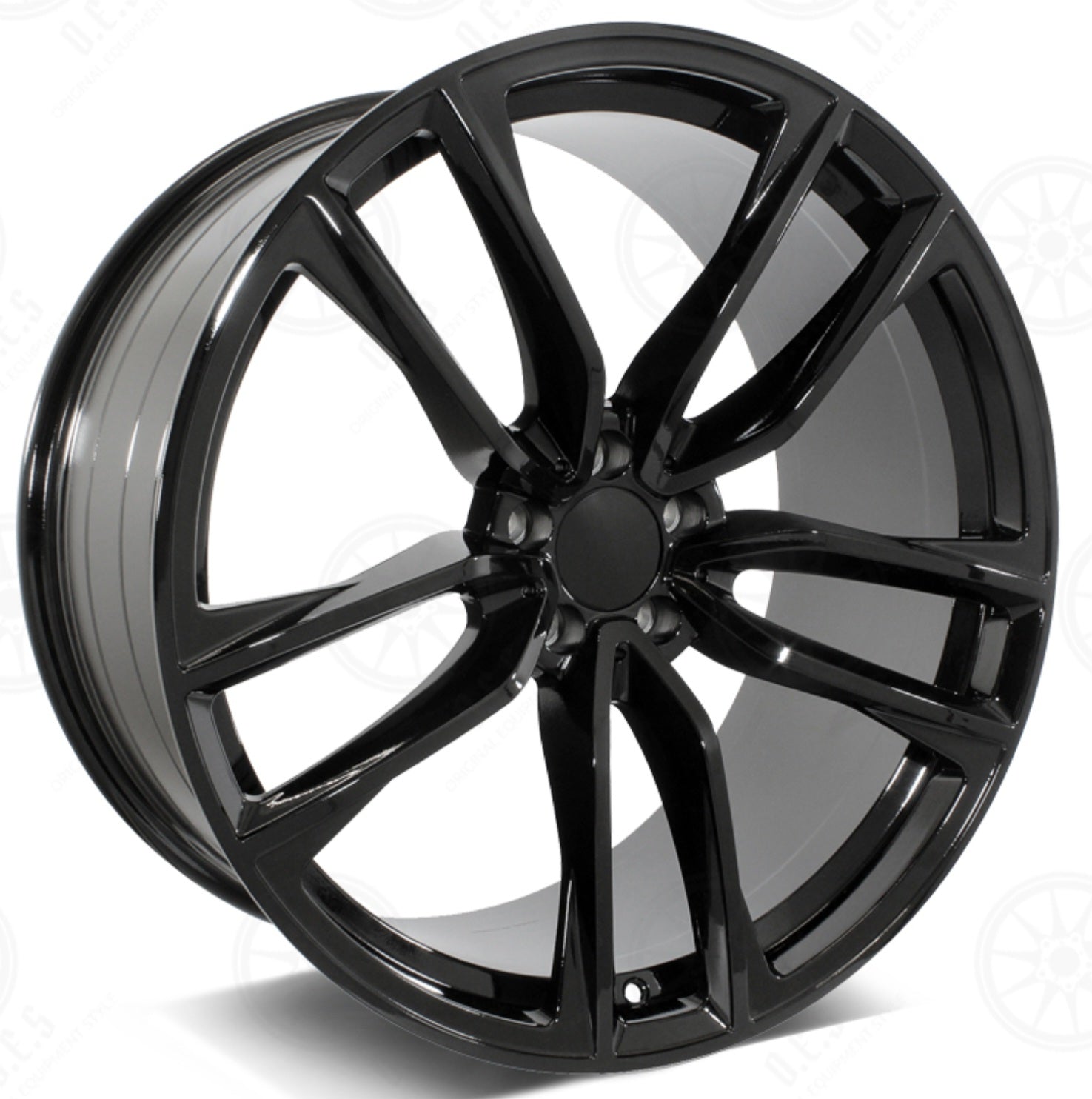 WHEELS RM63 22x10.5 5x112 Gloss black - Gun Hill Tire House (WTW - WHOLESALE TIRES & WHEELS)
