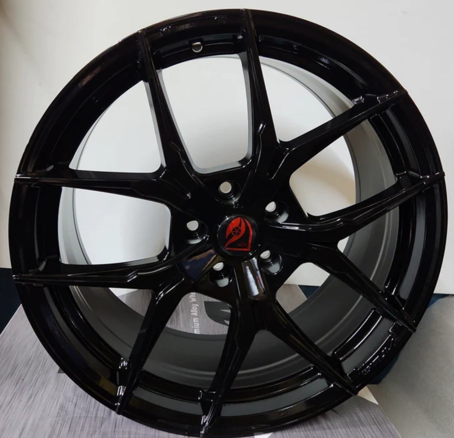 AF02 19x9.5 5x120 GLOSS BLACK - Gun Hill Tire House (WTW - WHOLESALE TIRES & WHEELS)