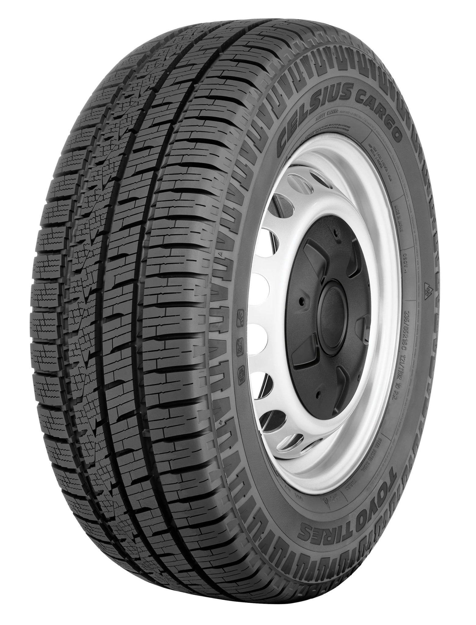 225/75R16C Toyo Celsius Cargo 121R Light Truck Tire - Gun Hill Tire House (WTW - WHOLESALE TIRES & WHEELS)