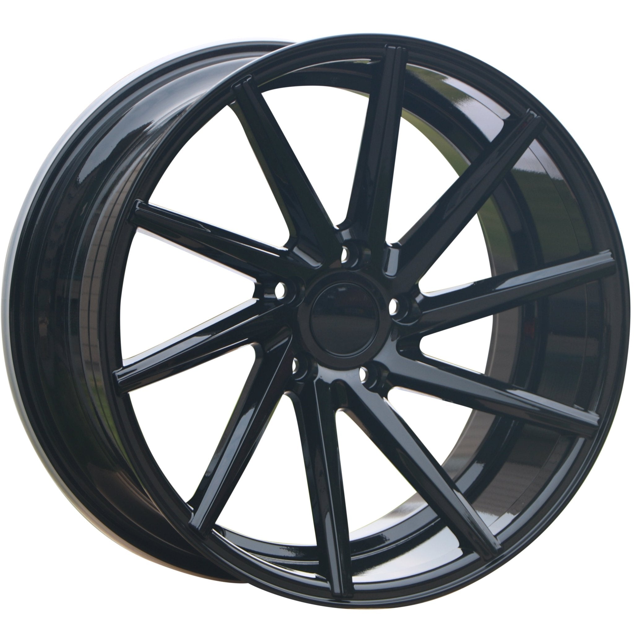 W013N 1058 Gloss Black 17x8.0 ET40 5x114.3 CB73.1 MB - 1582 - Gun Hill Tire House (WTW - WHOLESALE TIRES & WHEELS)