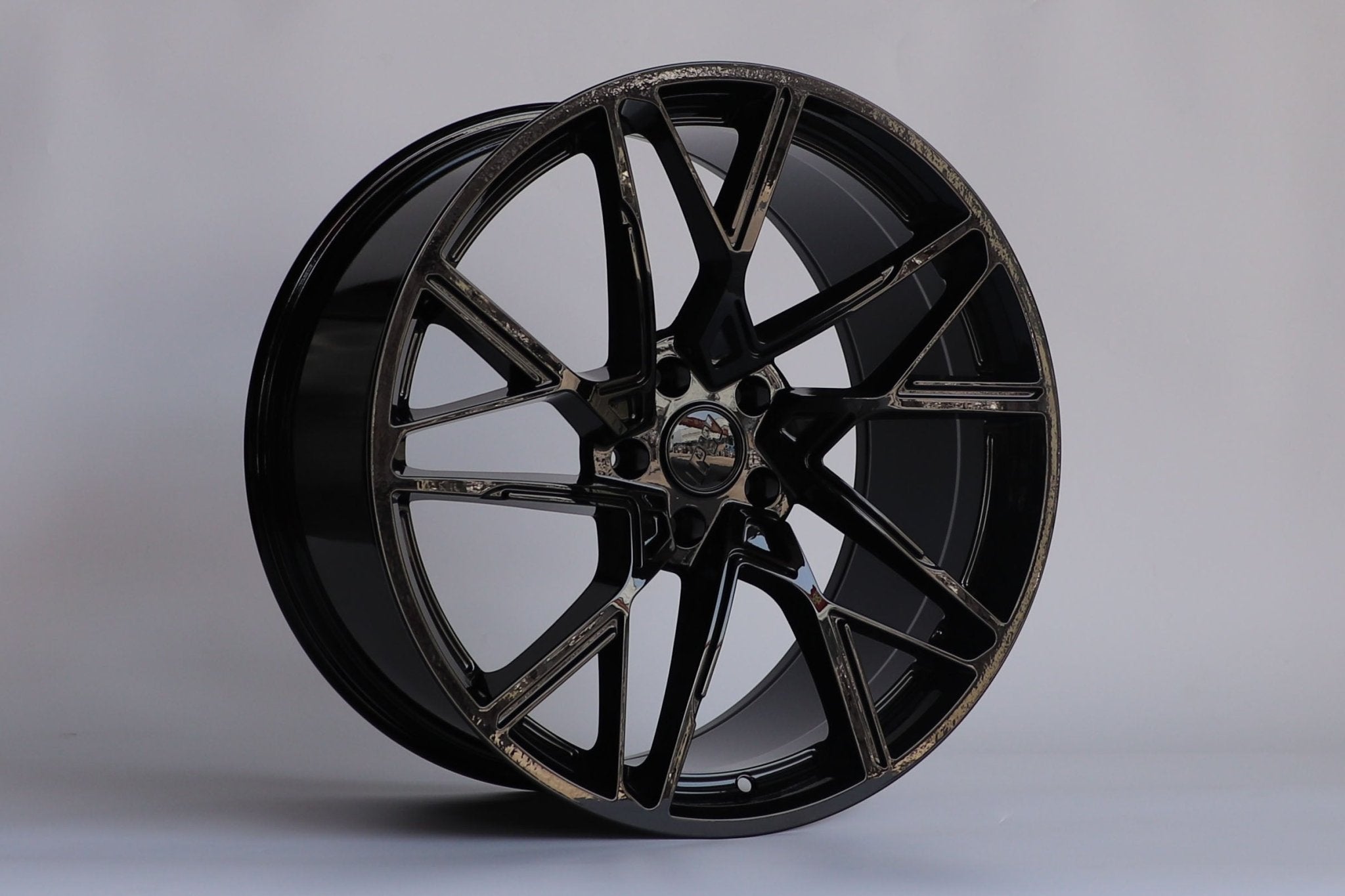 W1507 1463 Gloss Black 20x10 ET40 5x114.3 CB73.1 - Gun Hill Tire House (WTW - WHOLESALE TIRES & WHEELS)