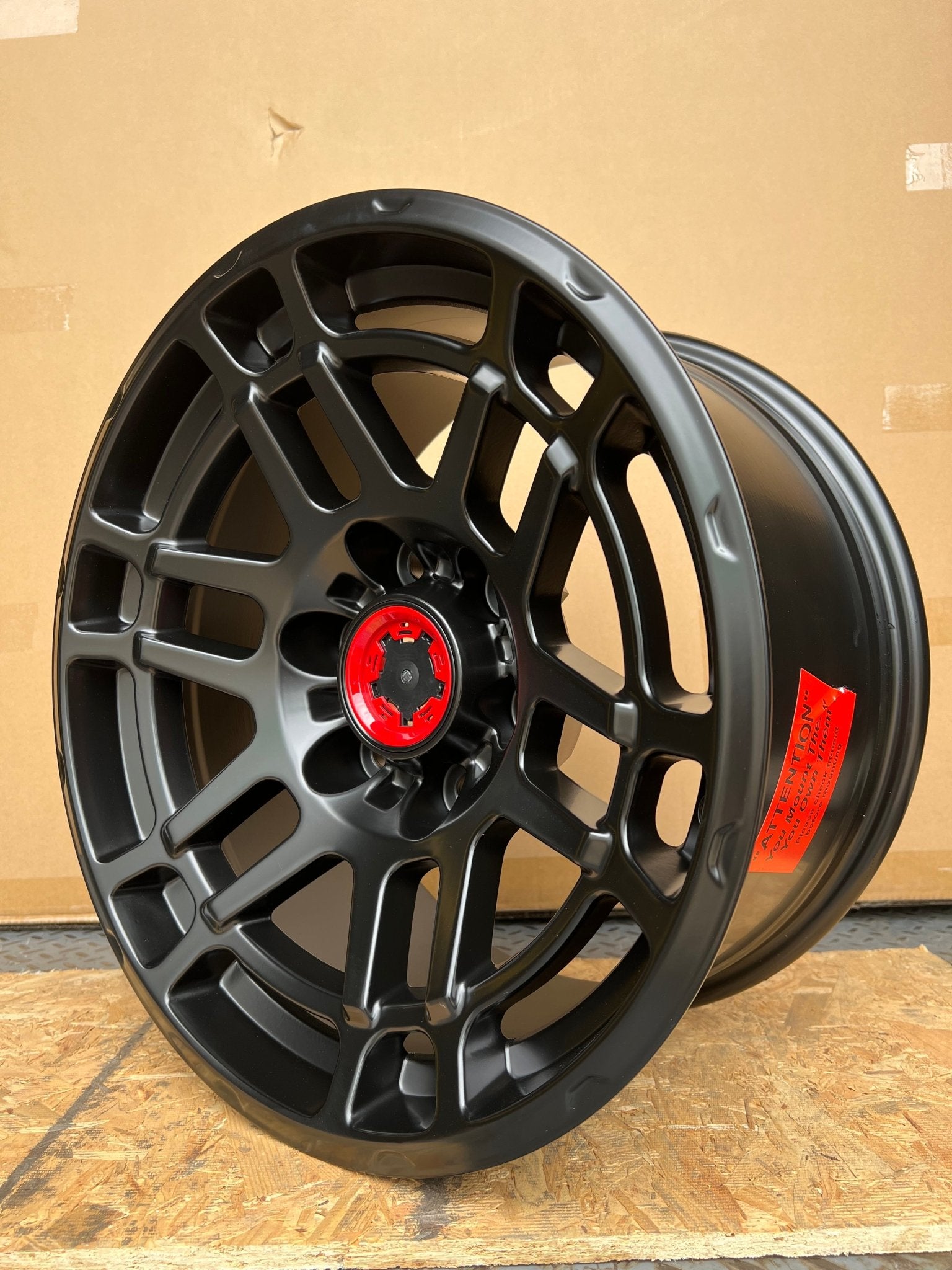 W216 1745 Satin Black 17*9.0 ET0 CB106.1 6x139.7 - Gun Hill Tire House (WTW - WHOLESALE TIRES & WHEELS)
