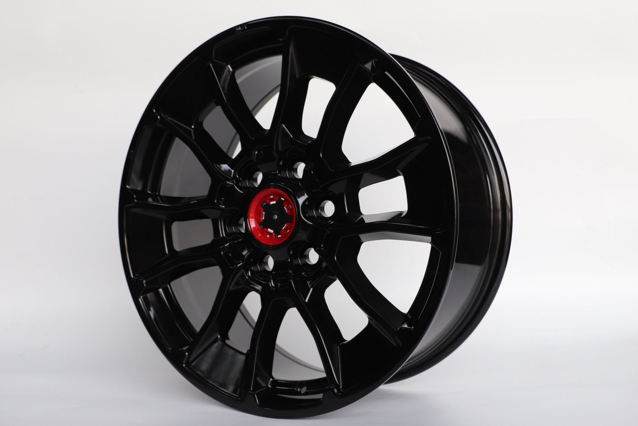 W218 F1880 Gloss Black 20x8.5 ET15 6x139.7 CB 106.1 Note Log Hole Must Be the same as W230 - Gun Hill Tire House (WTW - WHOLESALE TIRES & WHEELS)