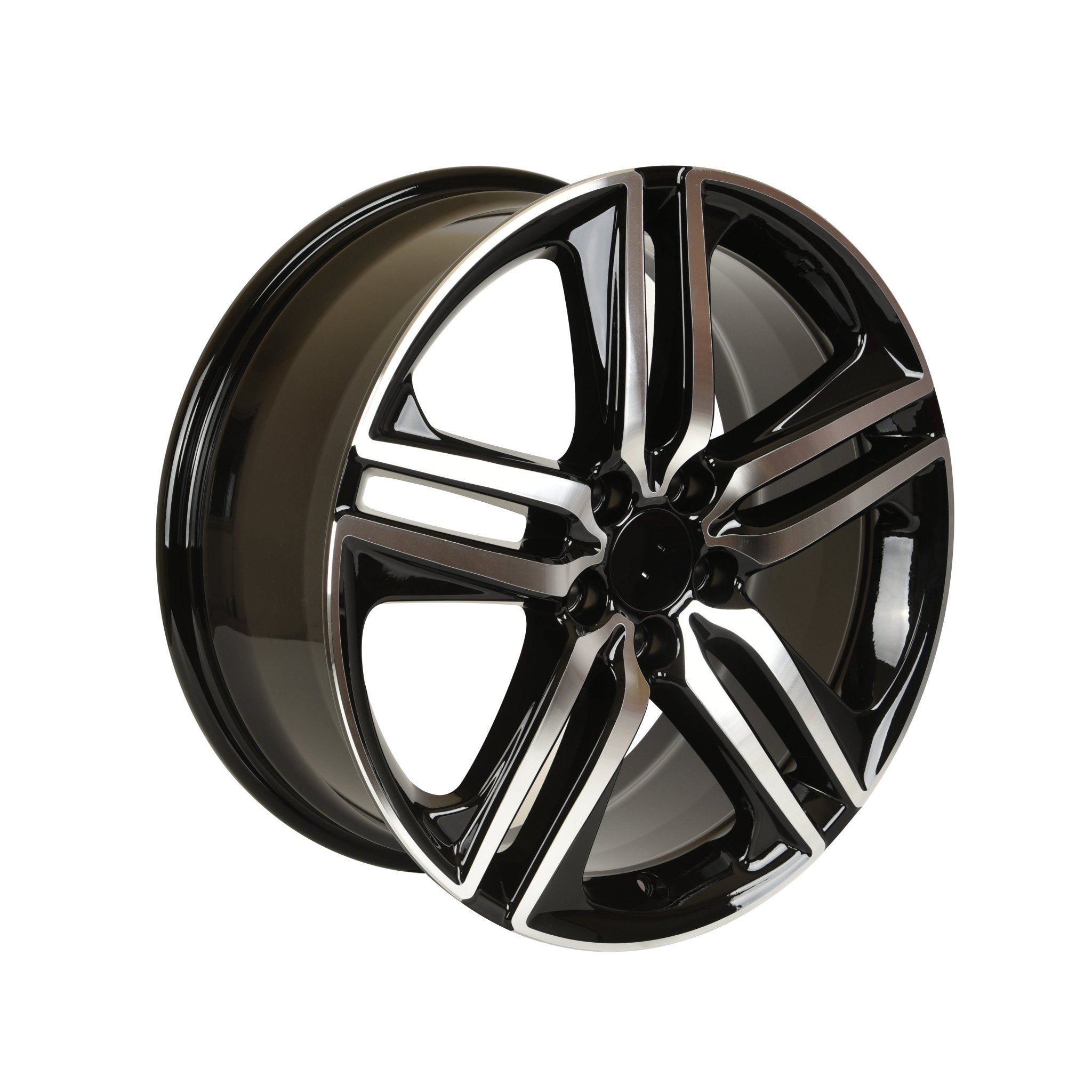 W307 1163 Black Machined Face 19x8.0 ET55 CB64.1 5x114.3 - Gun Hill Tire House (WTW - WHOLESALE TIRES & WHEELS)
