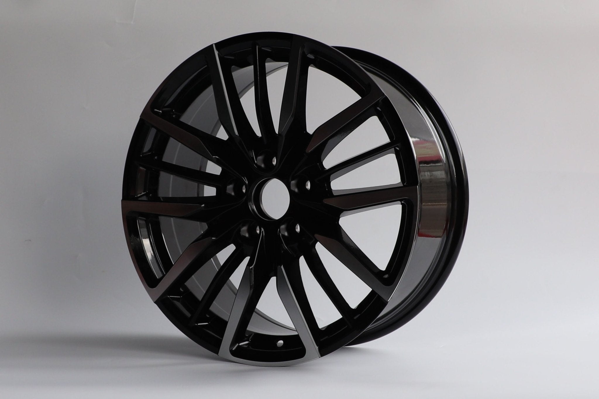 W312 1836 Black Machined Face 20x8.5 ET45 5x120 CB64.1 - Gun Hill Tire House (WTW - WHOLESALE TIRES & WHEELS)