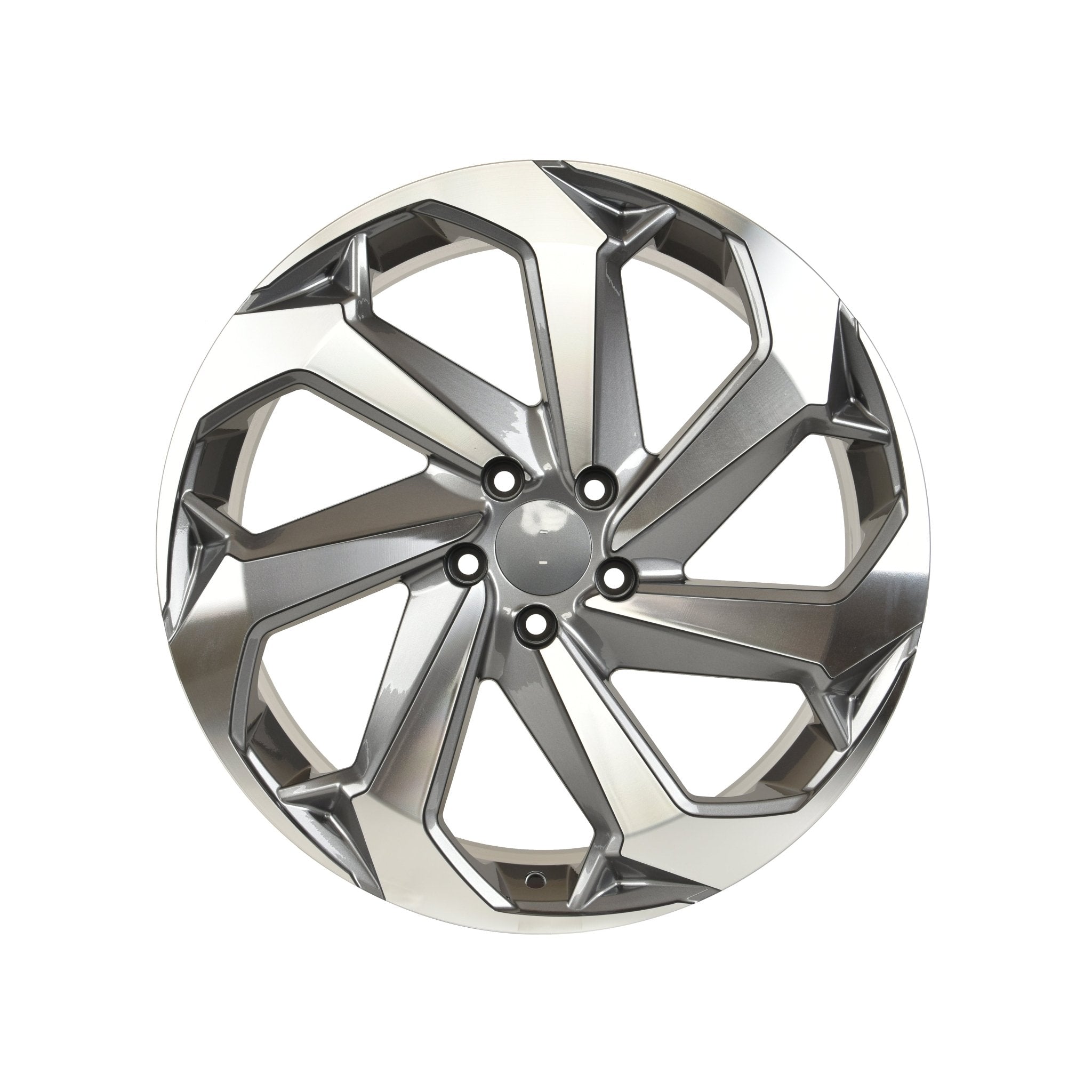 W316 Gunmetal Machined Face 22x8.0 ET40 5x100 CB73.1 - Gun Hill Tire House (WTW - WHOLESALE TIRES & WHEELS)