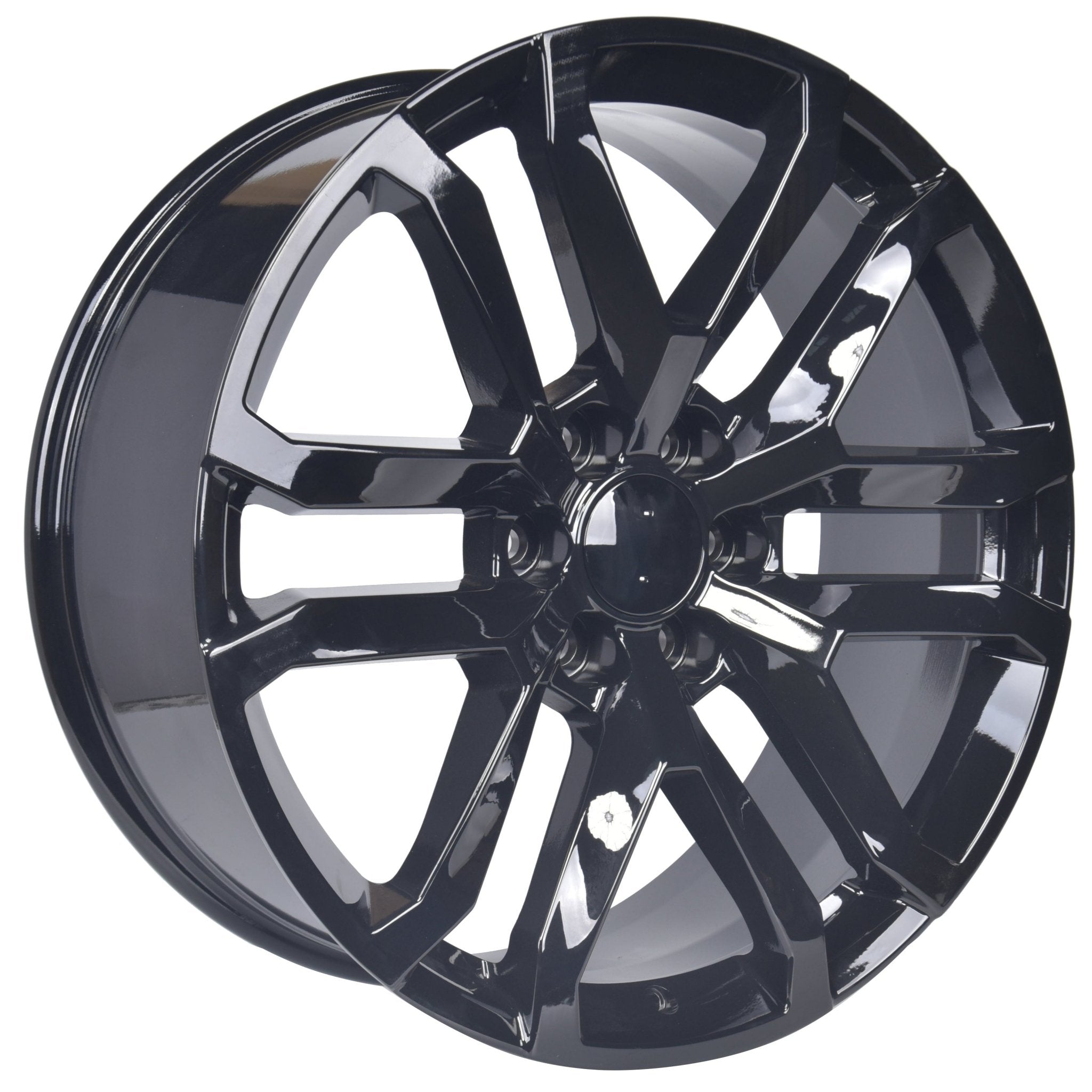W573 D1444 Gloss Black 20x9.0 ET28 6*139.7 CB78.1 C1291 - 01 - Gun Hill Tire House (WTW - WHOLESALE TIRES & WHEELS)