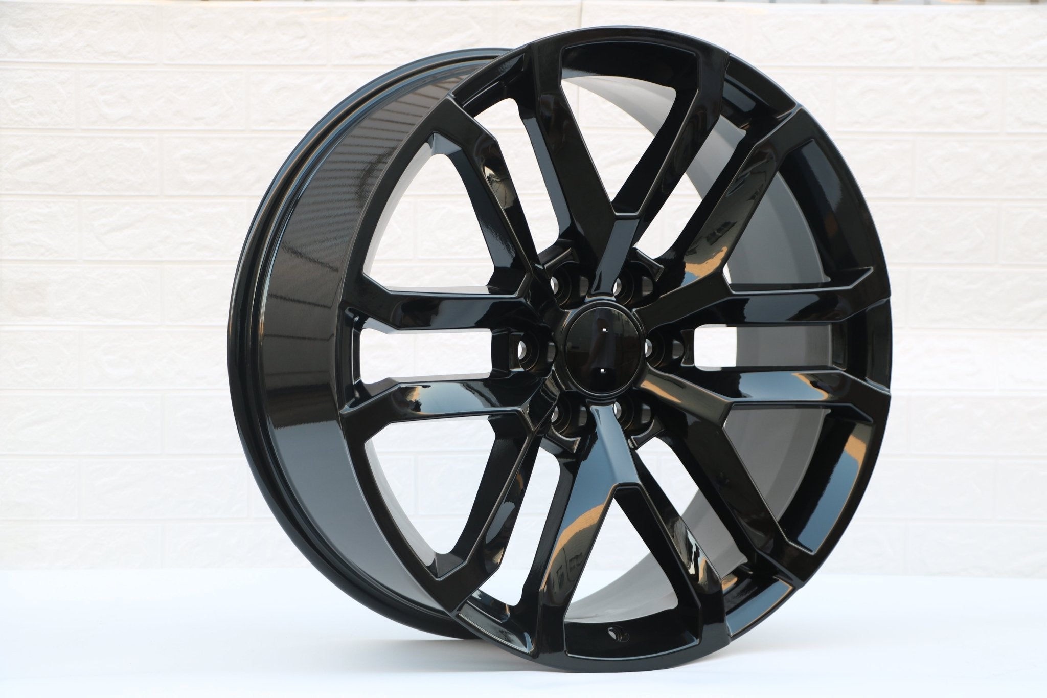 W573 D1444 Gloss Black 20x9.0 ET28 6*139.7 CB78.1 C1291 - 01 - Gun Hill Tire House (WTW - WHOLESALE TIRES & WHEELS)