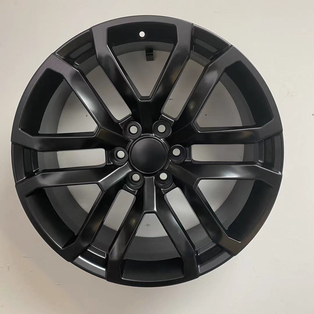W573 Satin Black 22x9.0 ET24 6x139.7 CB78.1 C1291 - 01 - Gun Hill Tire House (WTW - WHOLESALE TIRES & WHEELS)