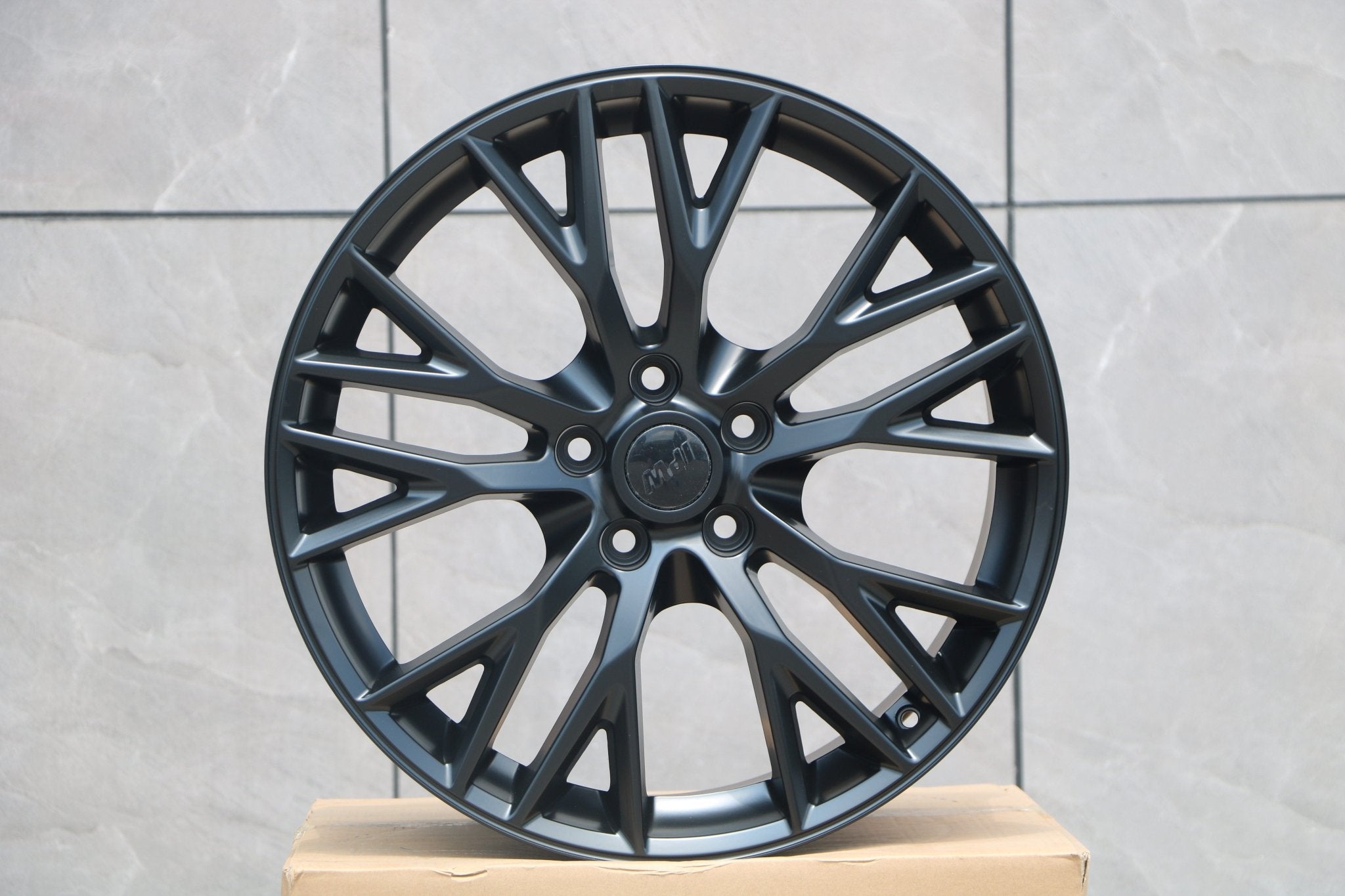W591 Satin Black 20x10.0 ET79 5x120.7 CB70.3 C1187 - LA5B - Gun Hill Tire House (WTW - WHOLESALE TIRES & WHEELS)