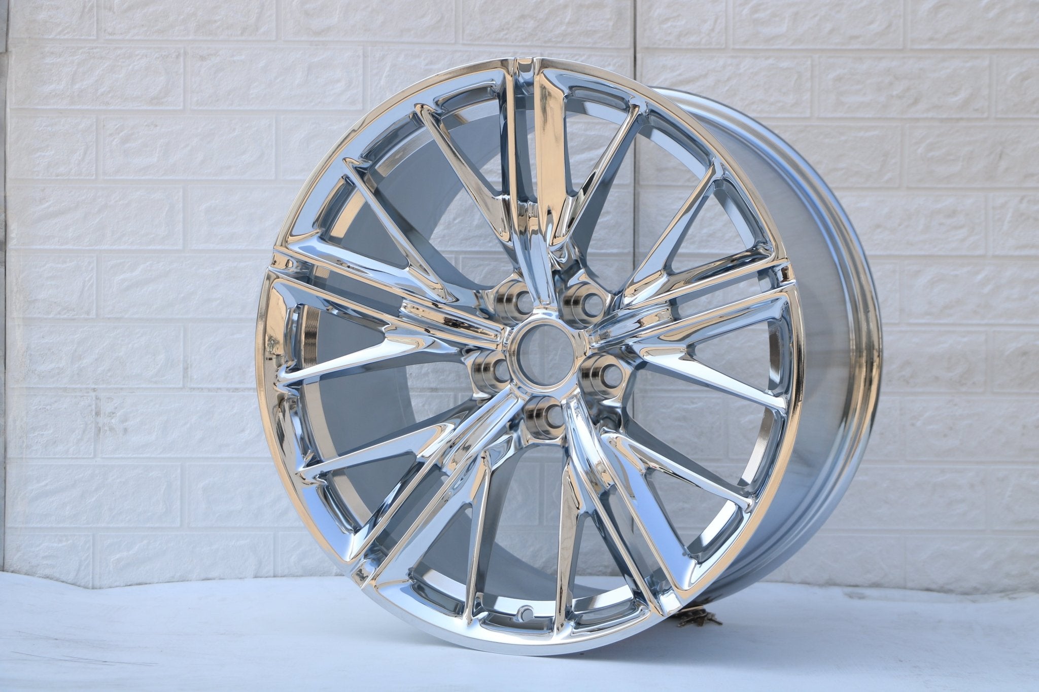 W596 1609 Chrome 20x11 5x120 ET43 CB66.9 - Gun Hill Tire House (WTW - WHOLESALE TIRES & WHEELS)
