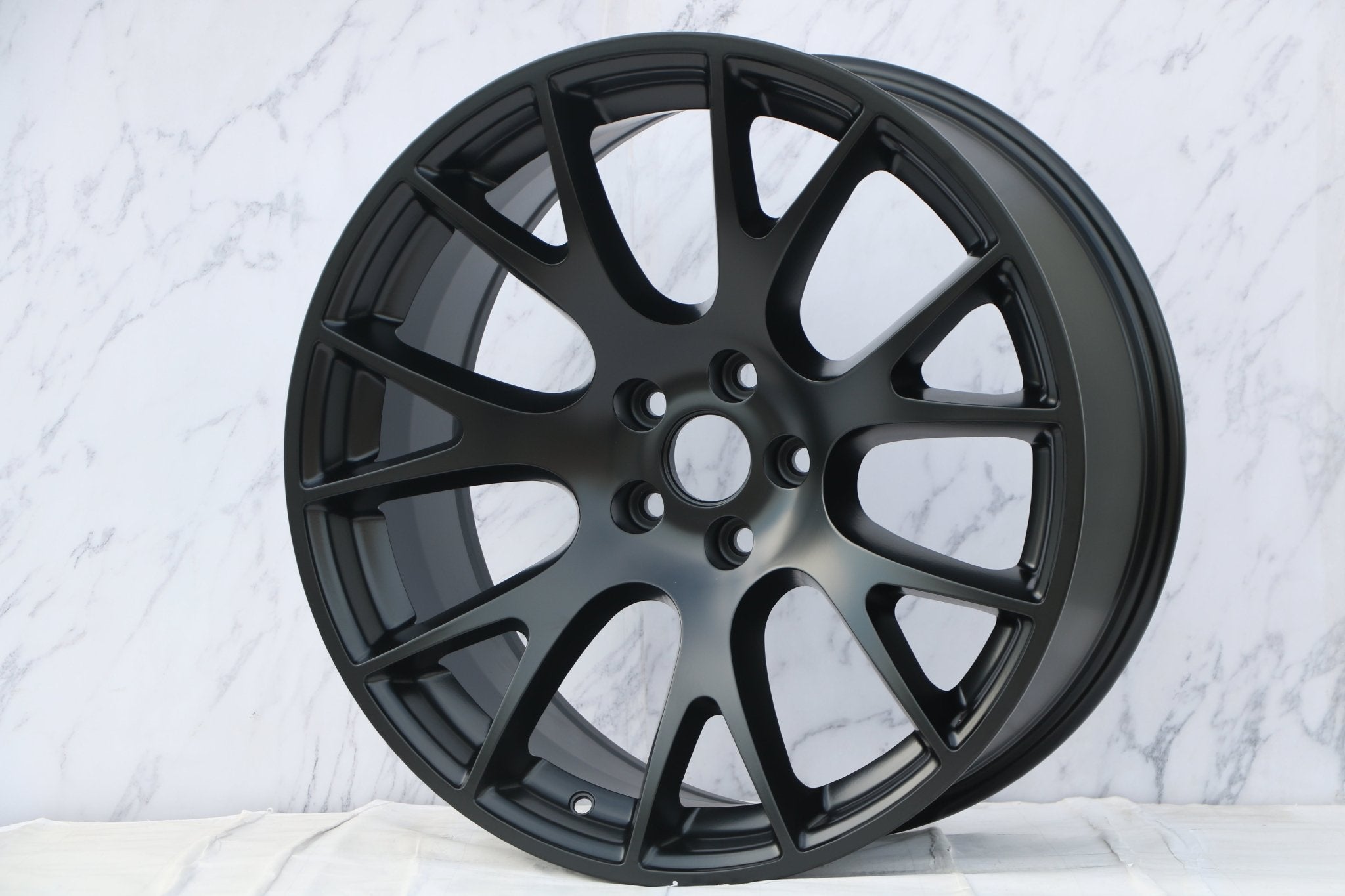 W598 1523 Satin Black 20x9.0 ET 20 CB71.5 5x115 C1288 - 01 LA5B - Gun Hill Tire House (WTW - WHOLESALE TIRES & WHEELS)