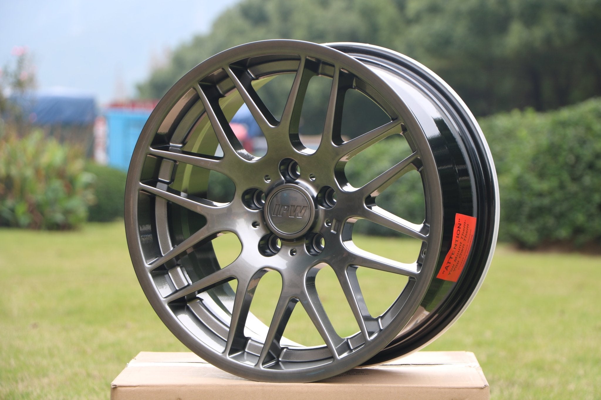 W703 Satin Black 18*9.0 ET35 CB72.6 5*120 - Gun Hill Tire House (WTW - WHOLESALE TIRES & WHEELS)