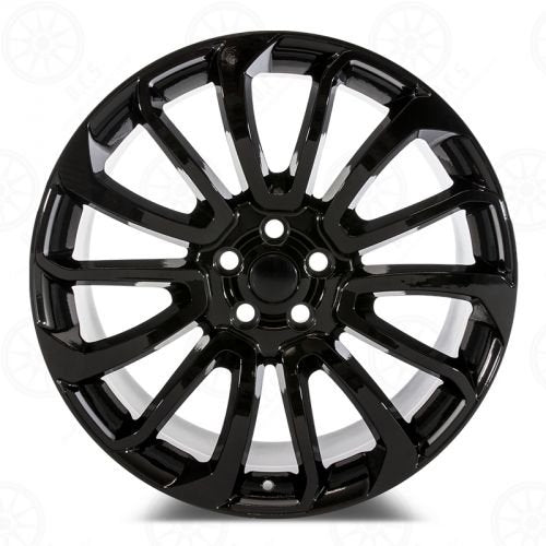 W795 Gloss Black 22x9.5 ET45 5x120 CB72.6 D959 - Gun Hill Tire House (WTW - WHOLESALE TIRES & WHEELS)