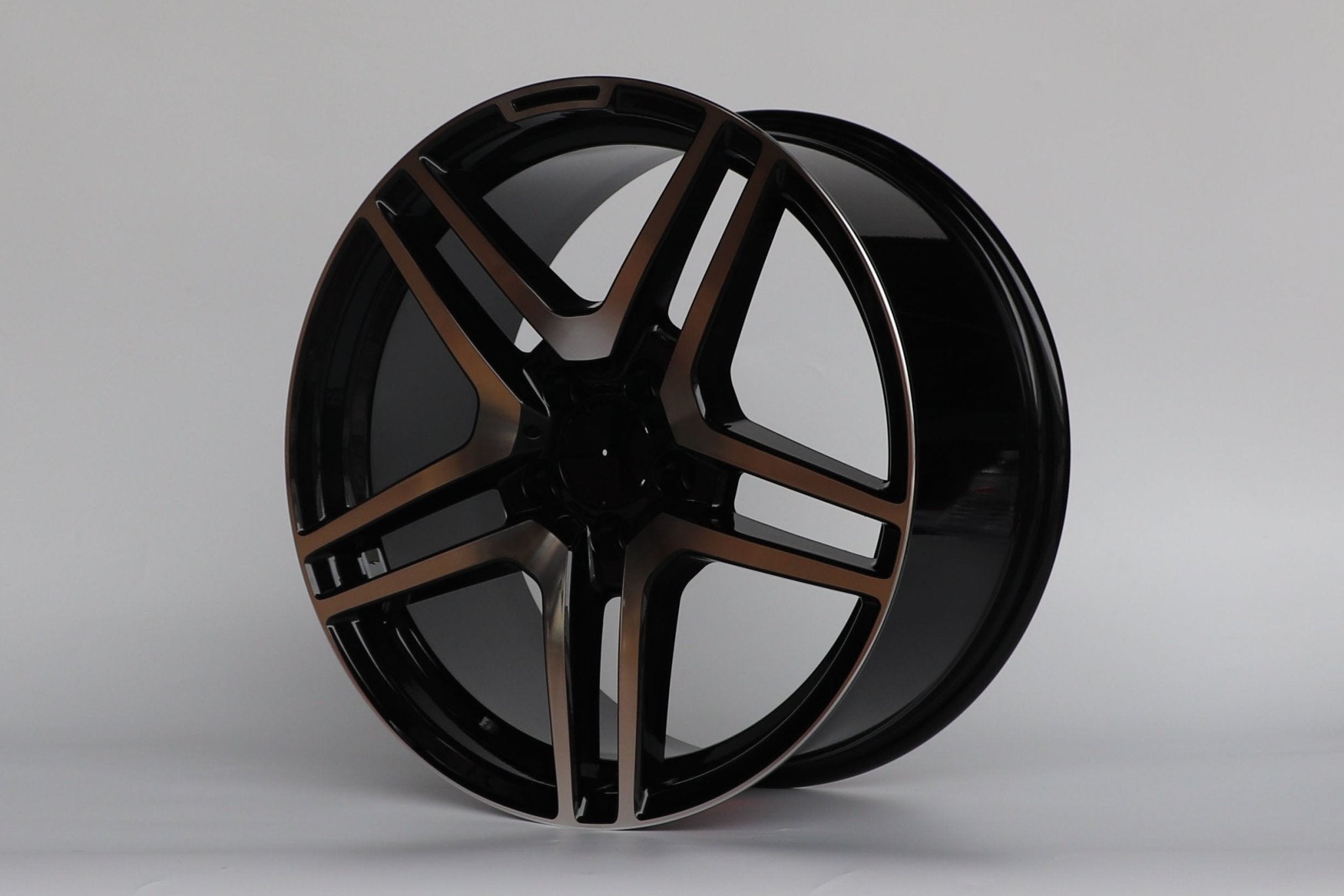 W815 Black Machined Face 20x9.5 ET35 5x112 CB66.6 - Gun Hill Tire House (WTW - WHOLESALE TIRES & WHEELS)