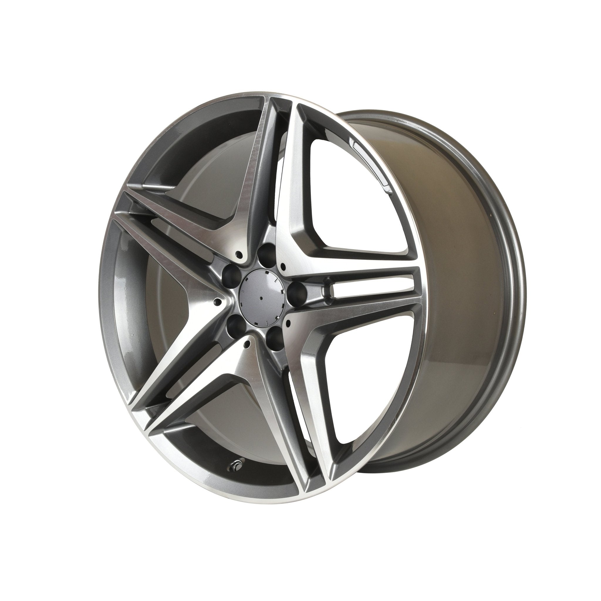 W828 Gunmetal Machined Face 19*9.5 ET35 CB66.6 - Gun Hill Tire House (WTW - WHOLESALE TIRES & WHEELS)