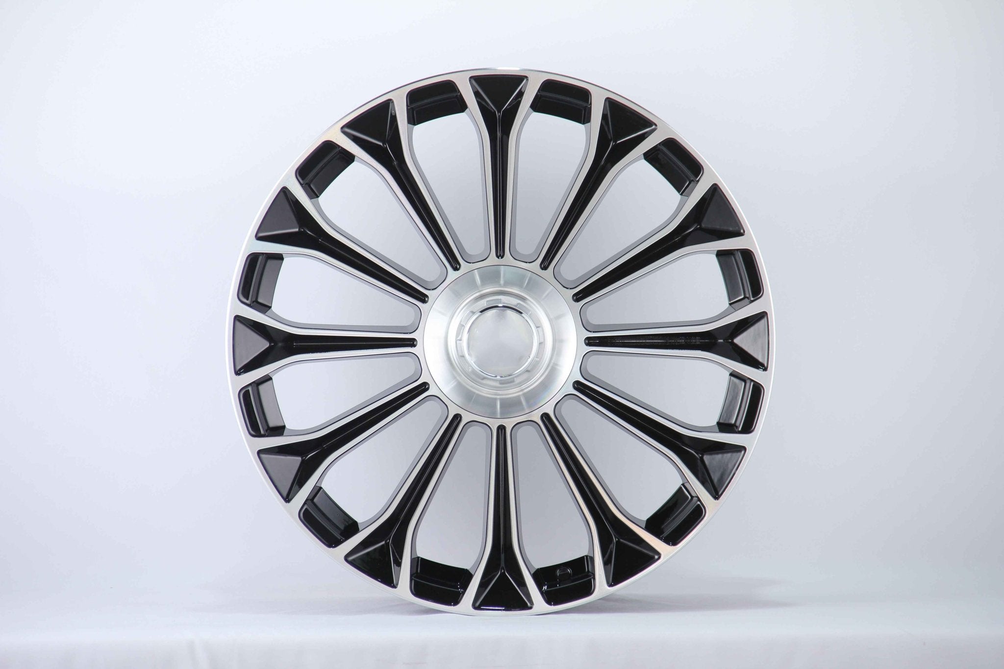 W833 iV - 313B Black Machined Face 20x9.5 ET45 5x112 CB66.6 - Gun Hill Tire House (WTW - WHOLESALE TIRES & WHEELS)